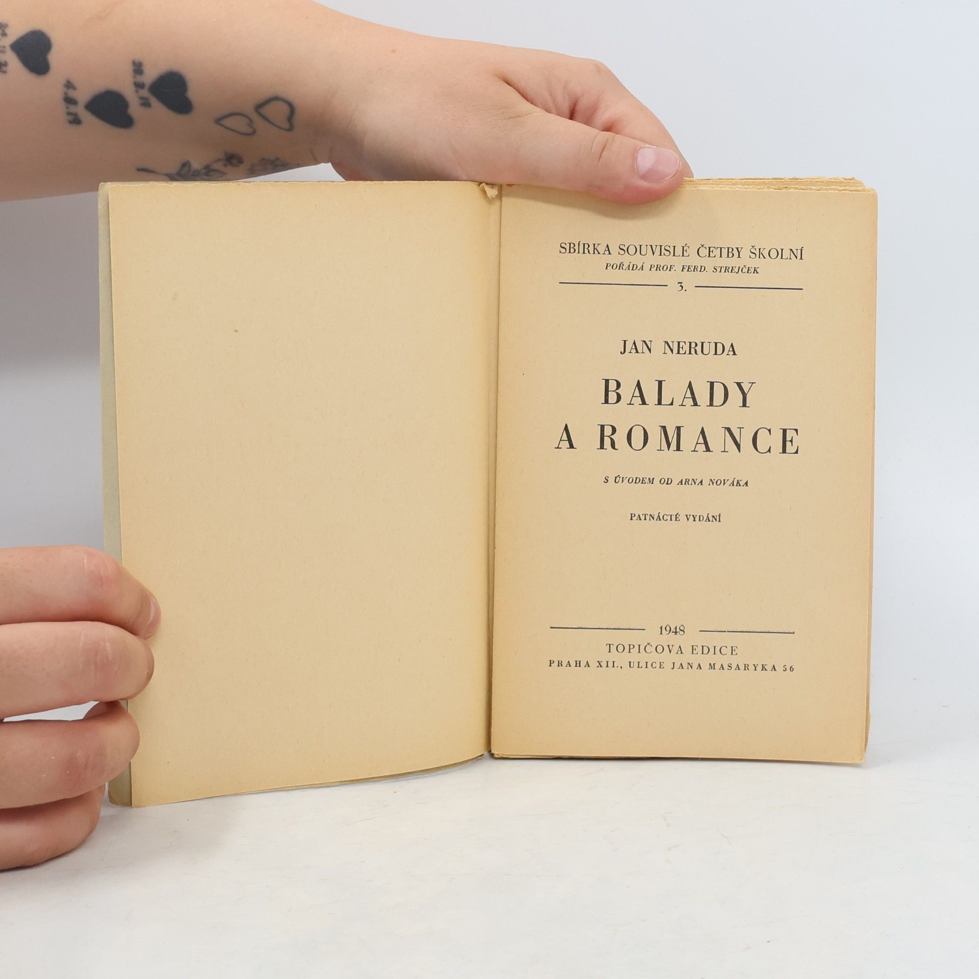 Jan Neruda Balady a romance