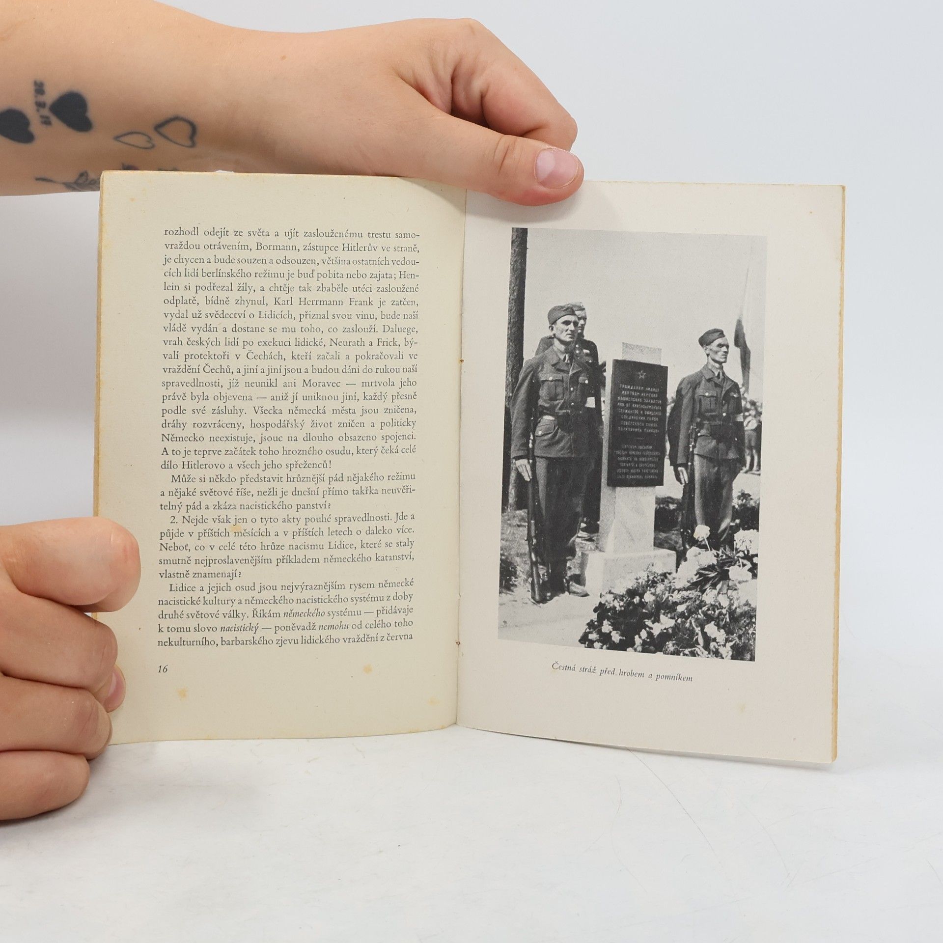 Kolektiv autorů Lidická tryzna : projevy, učiněné dne 10. června 1945 v Lidicíc