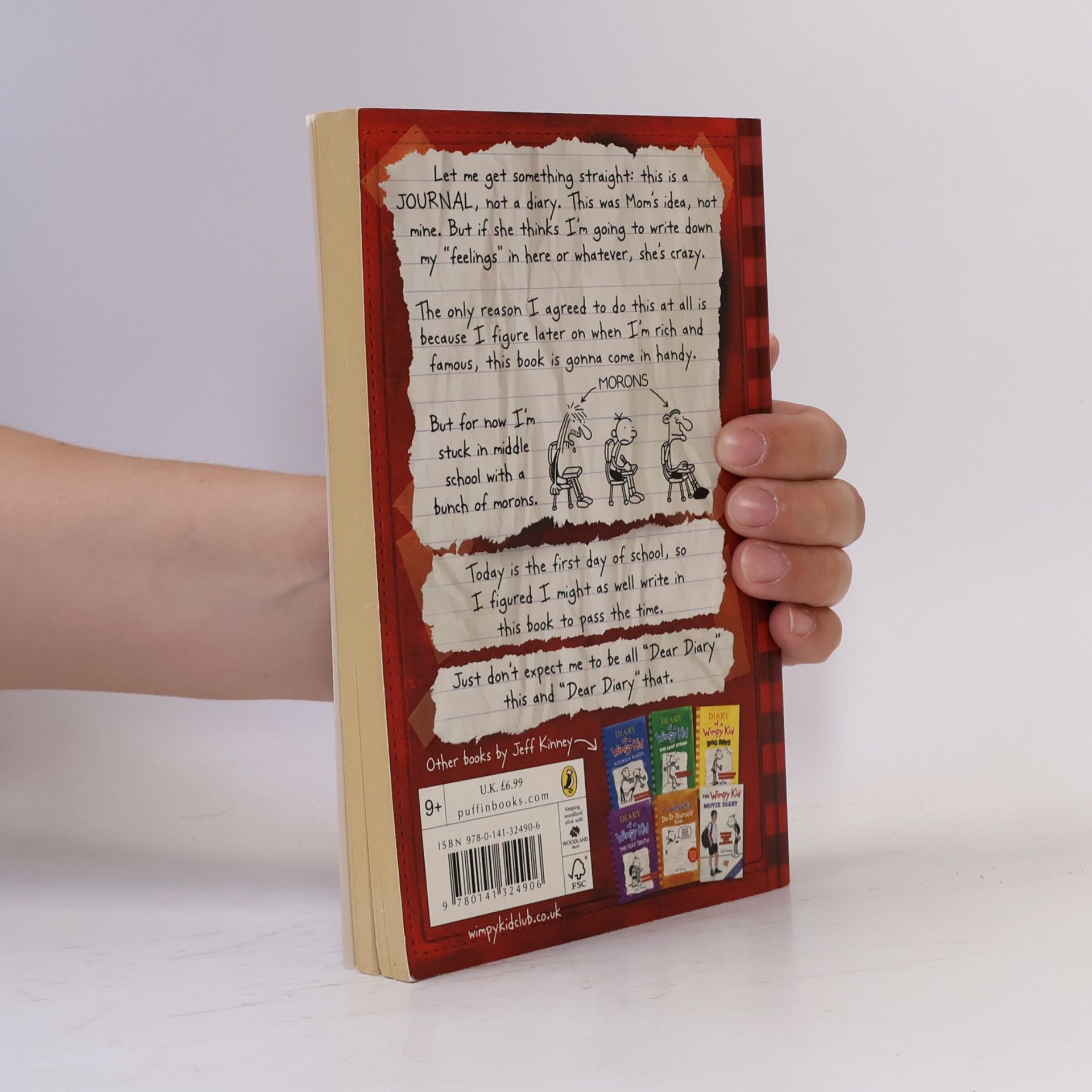 Jeff Kinney Diary of a Wimpy Kid 1