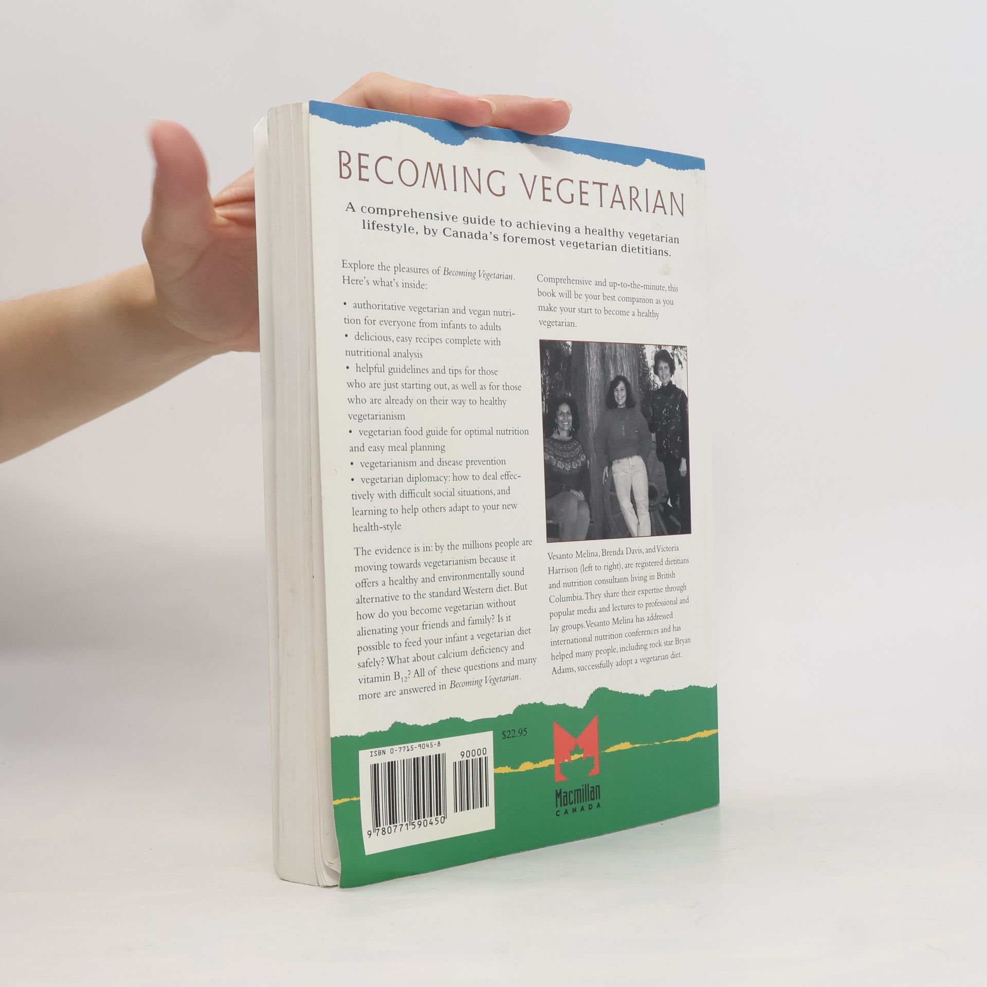 Autores varios Becoming vegetarian : the complete guide to adopting a healthy vegetarian diet