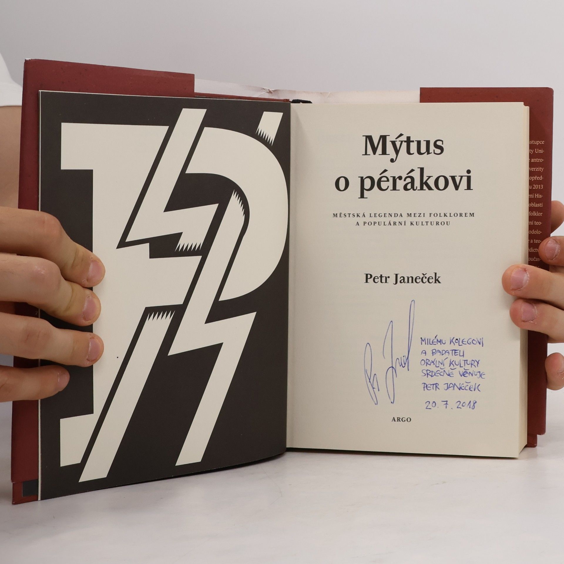 Petr Janeček Mýtus o Pérákovi