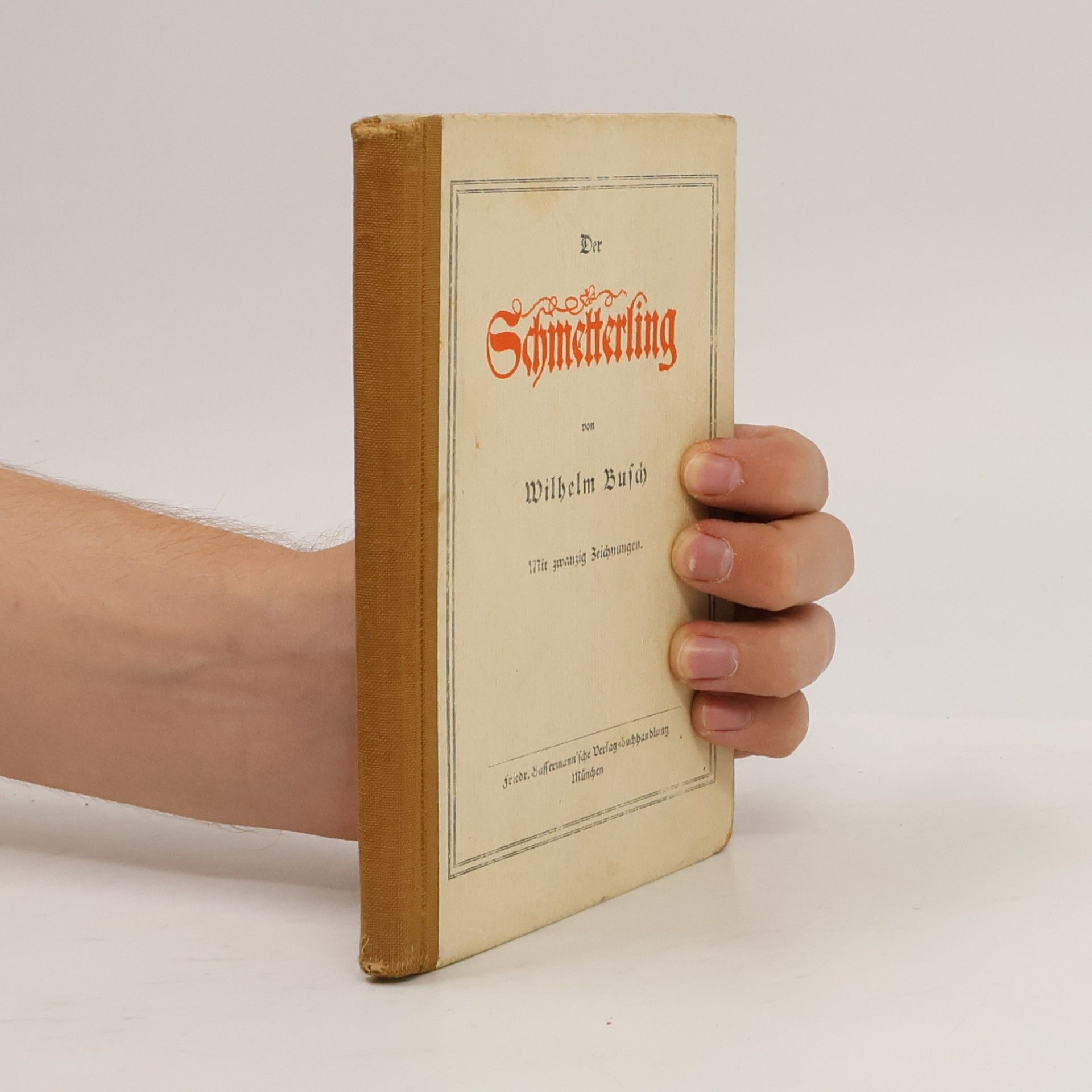 Wilhelm Busch Der Schmetterling