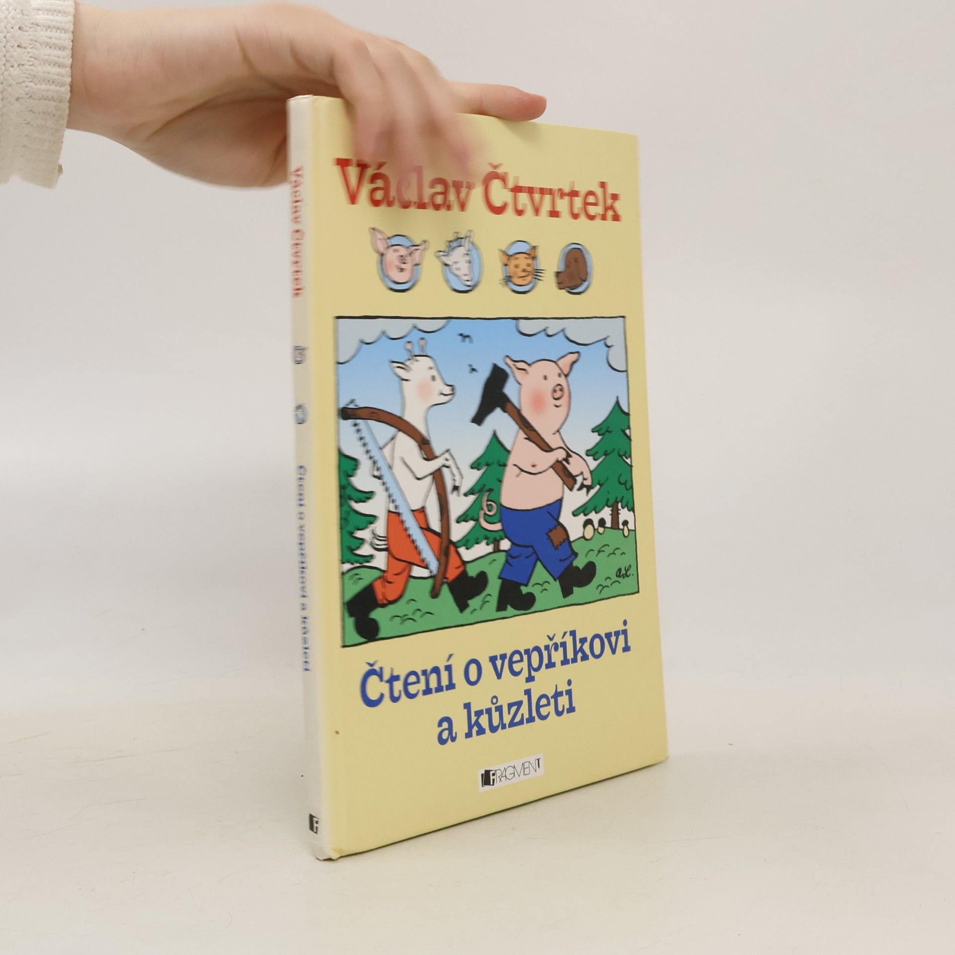 Václav Čtvrtek Čtení o vepříkovi a kůzleti