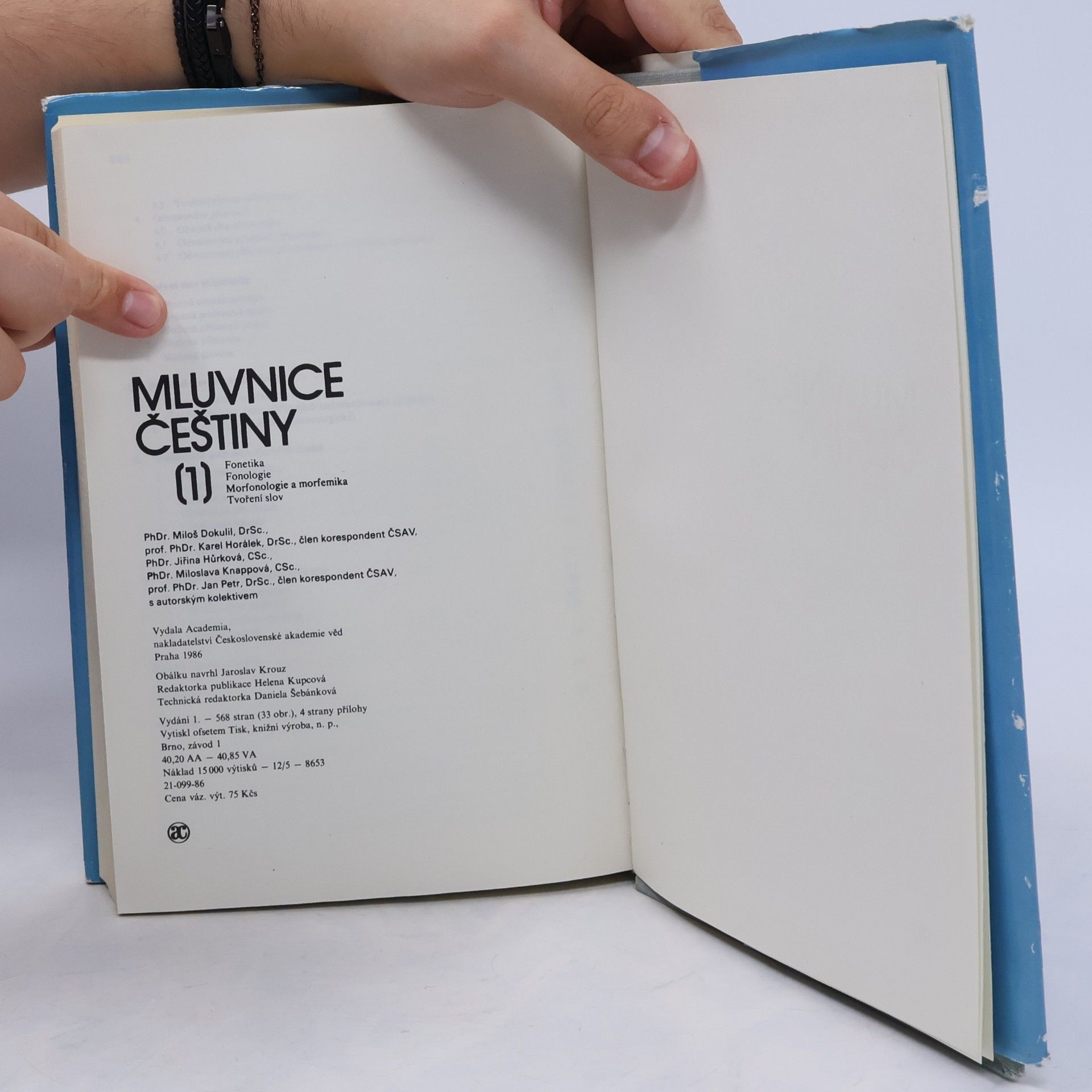Miloš Dokulil Mluvnice češtiny 1