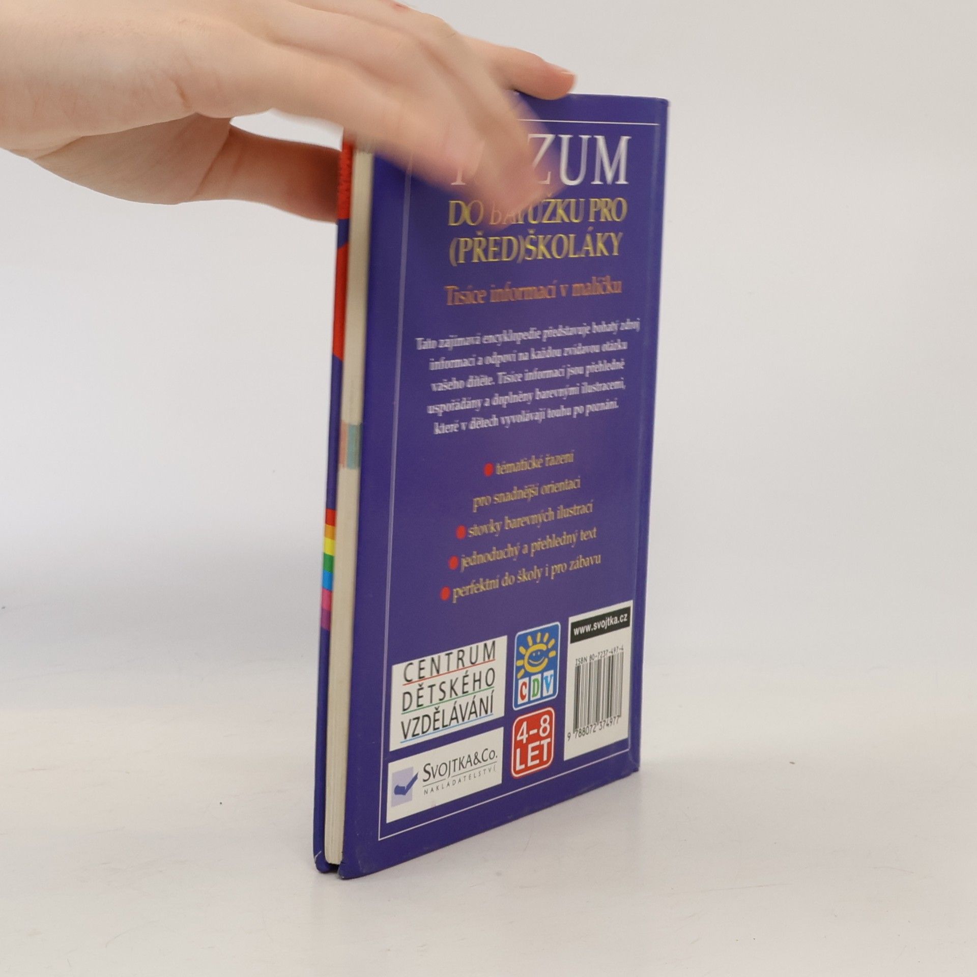 Autores varios Rozum do batůžku pro (před)školáky: Tisíce informací v malíčku pro děti od čtyř let