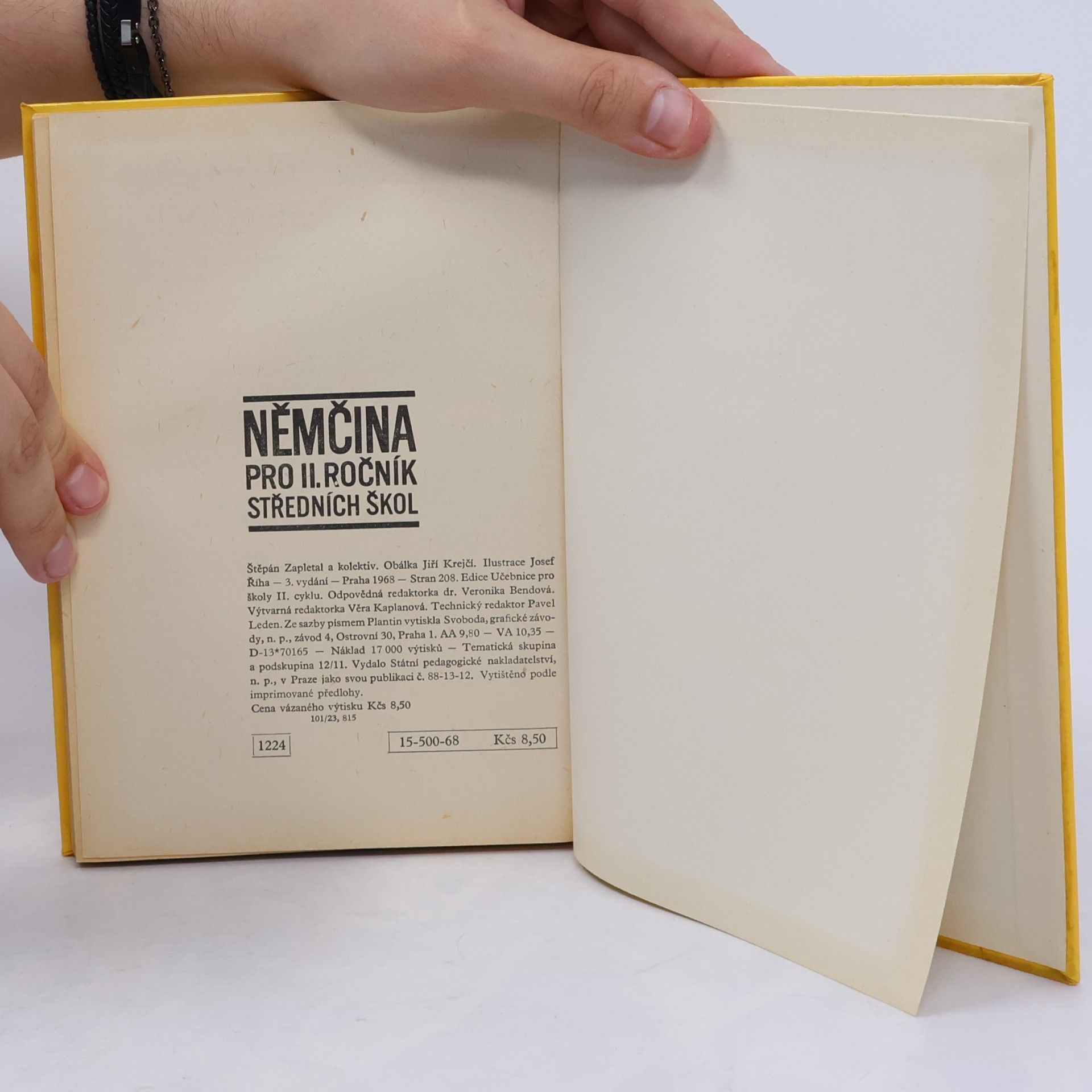 Štěpán Zapletal Němčina pro II. ročník středních škol