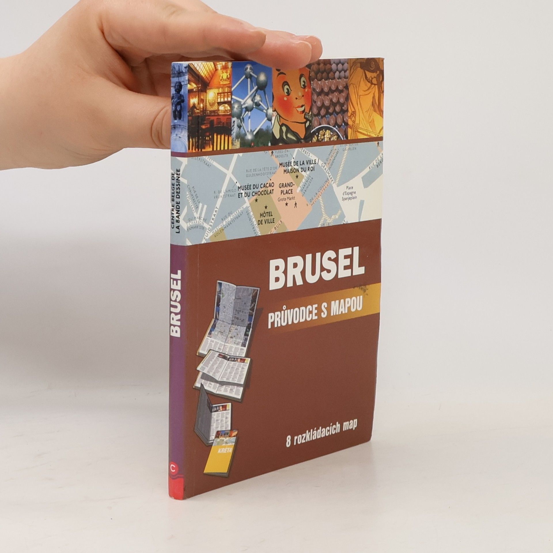 Yvan Dusausoit Brusel - průvodce s mapou