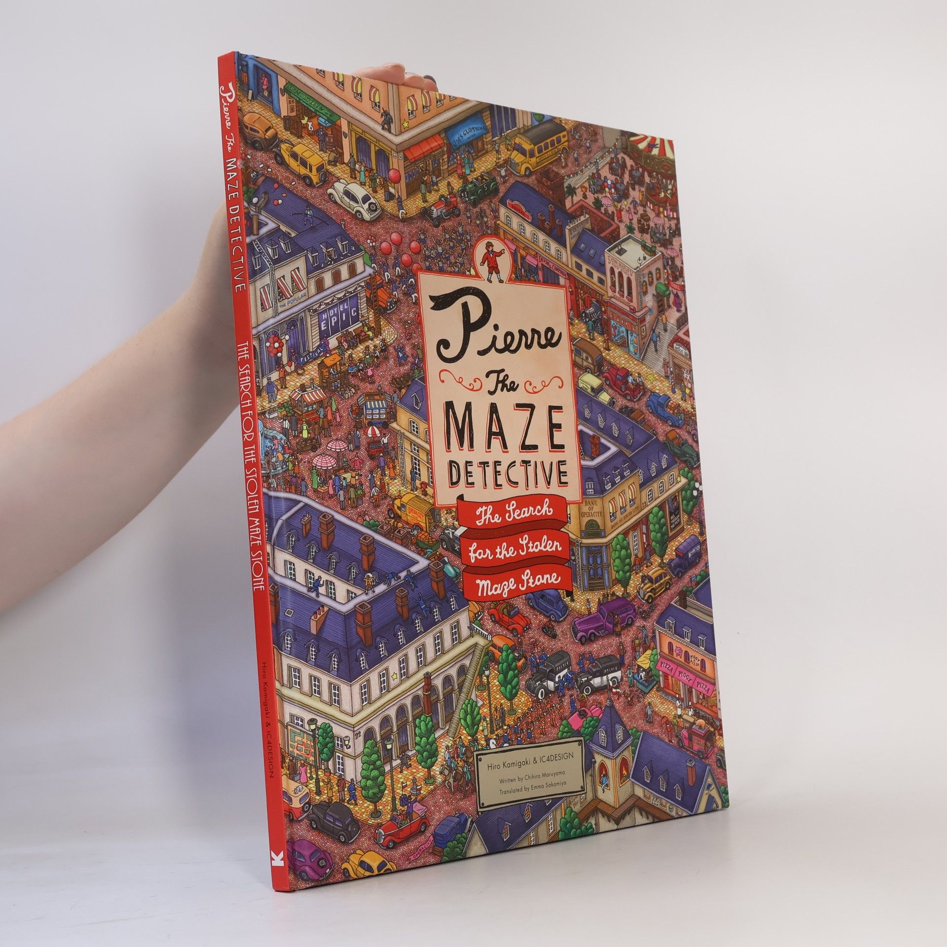 Hiro Kamigaki Pierre the maze detective : the search for the stolen maze stone