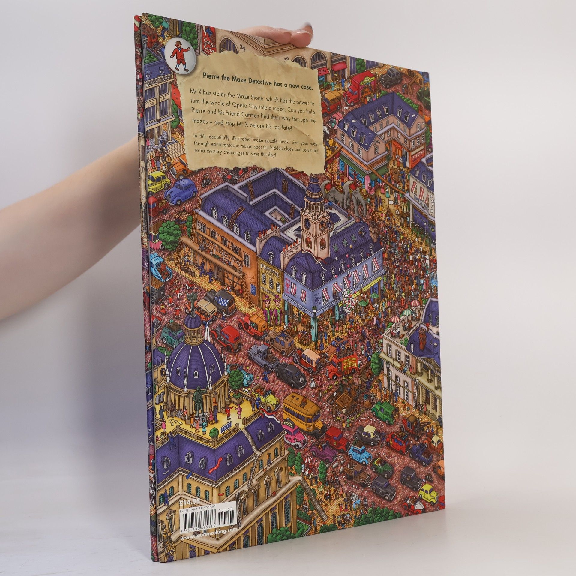 Hiro Kamigaki Pierre the maze detective : the search for the stolen maze stone