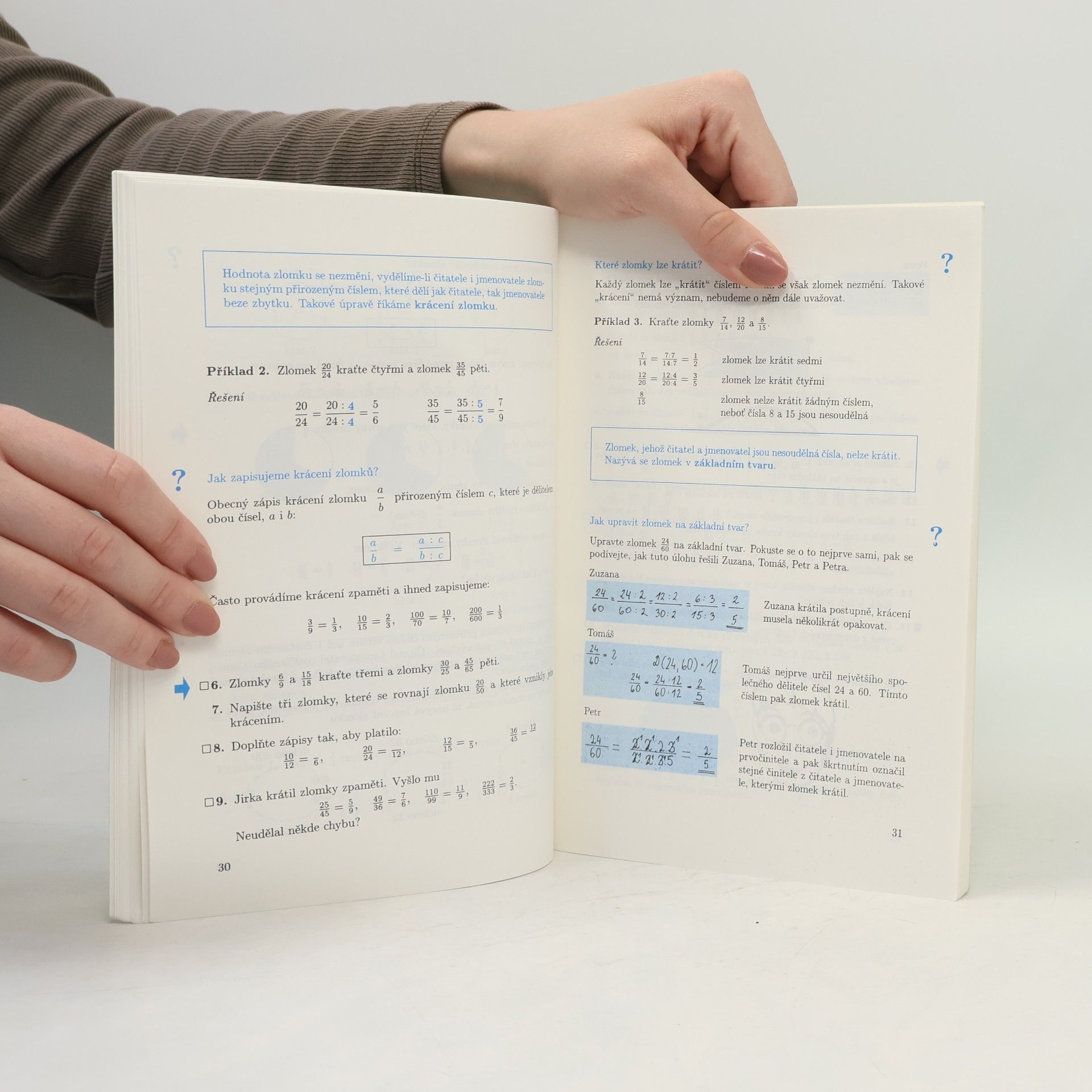 Kolektiv autorů Matematika. Prima. Racionální čísla. Procenta