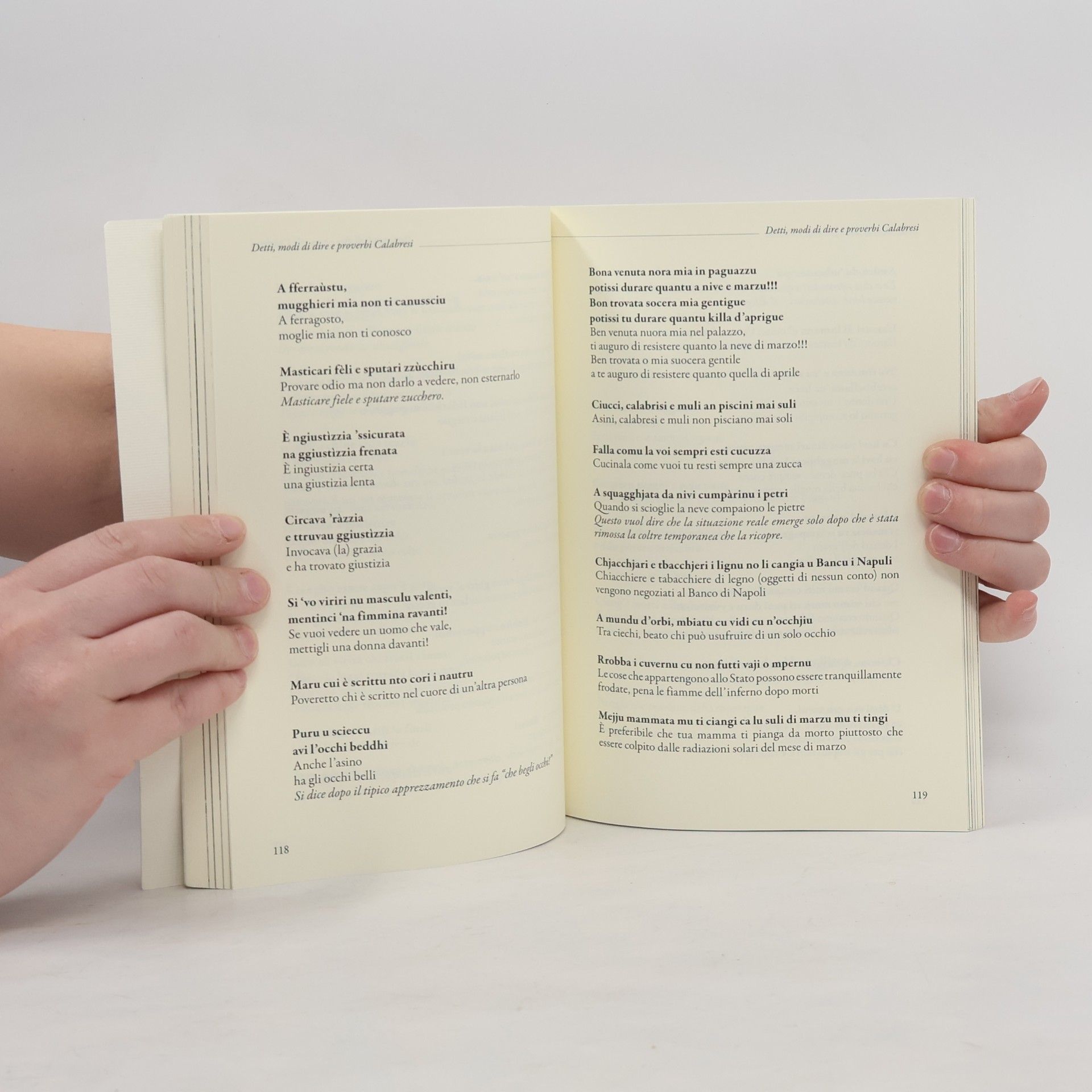 Autorenkollektiv Detti, modi di dire e proverbi Calabresi