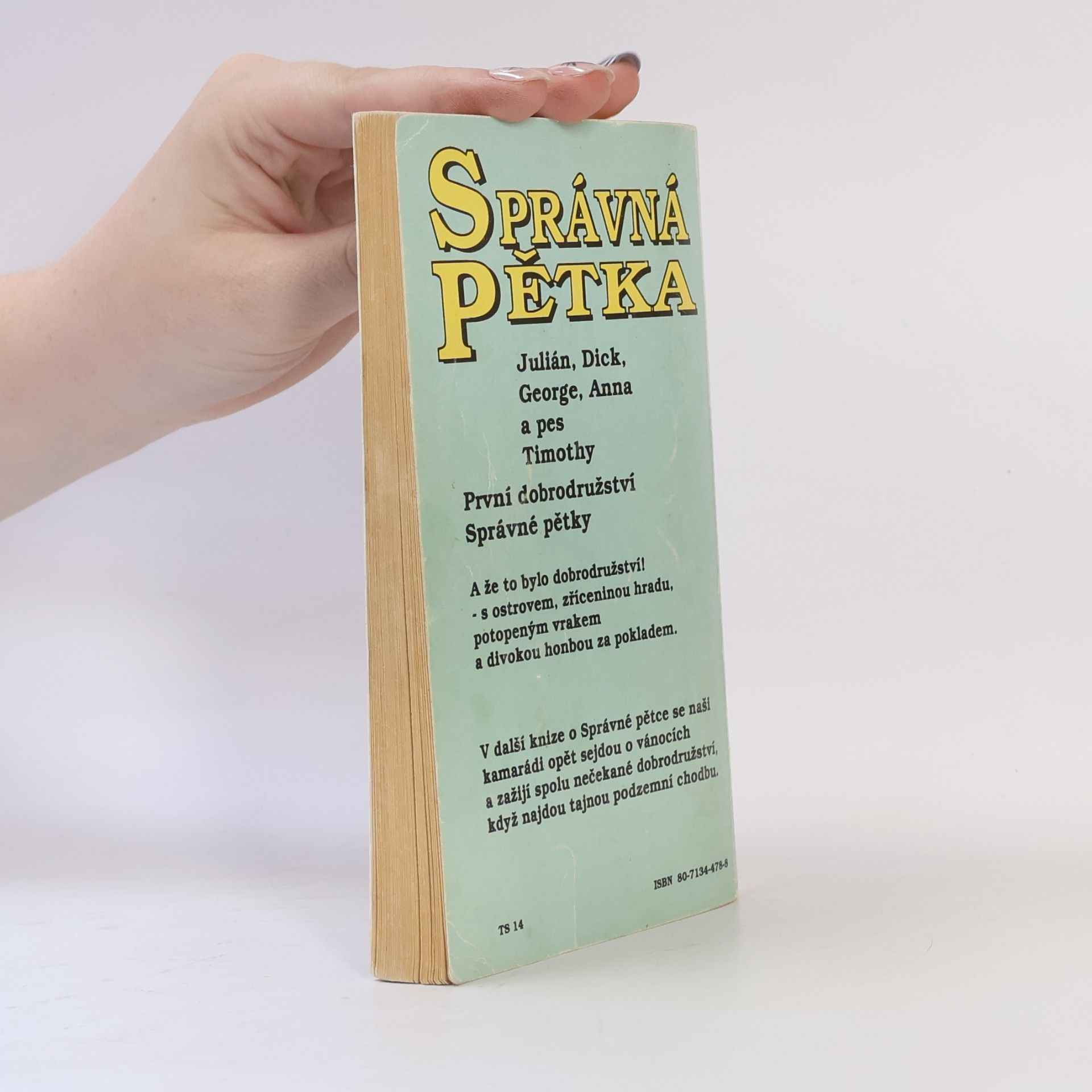 Enid Blyton Správná pětka. Pětka na ostrově pokladů