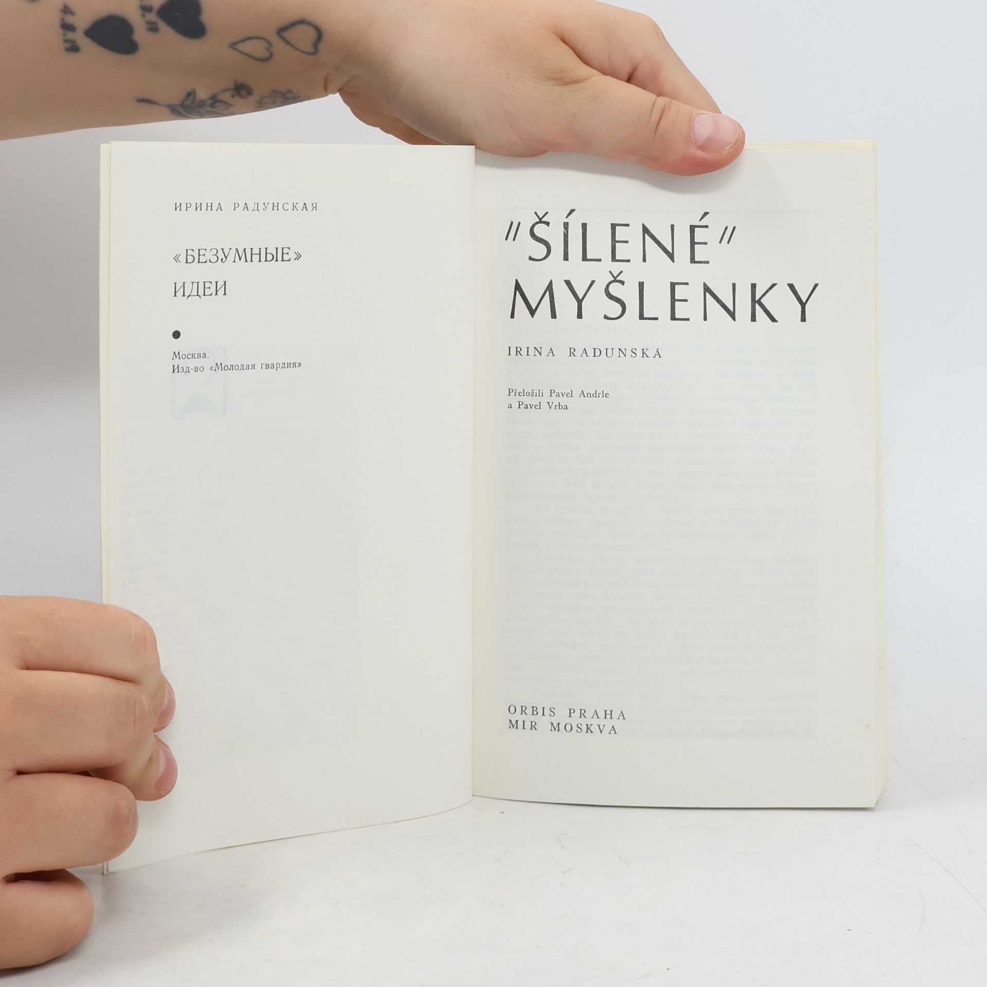 Irina Radunská "Šílené" myšlenky