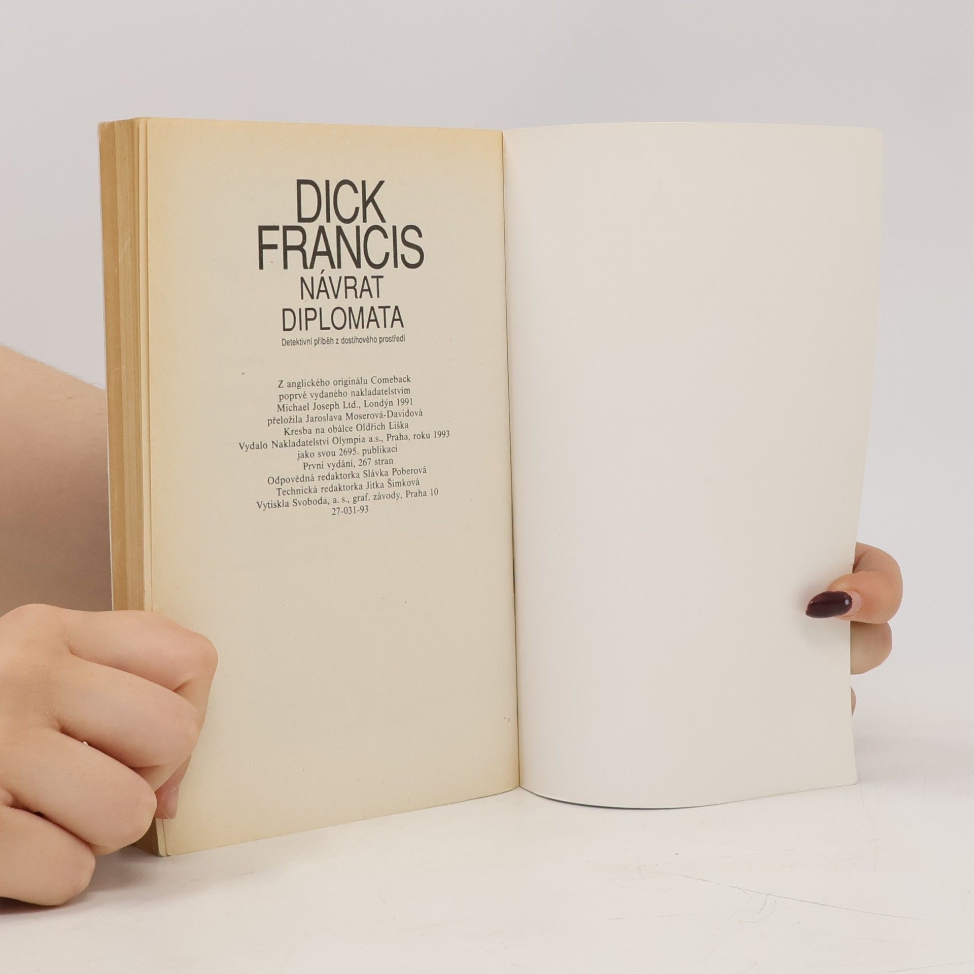 Dick Francis Návrat diplomata