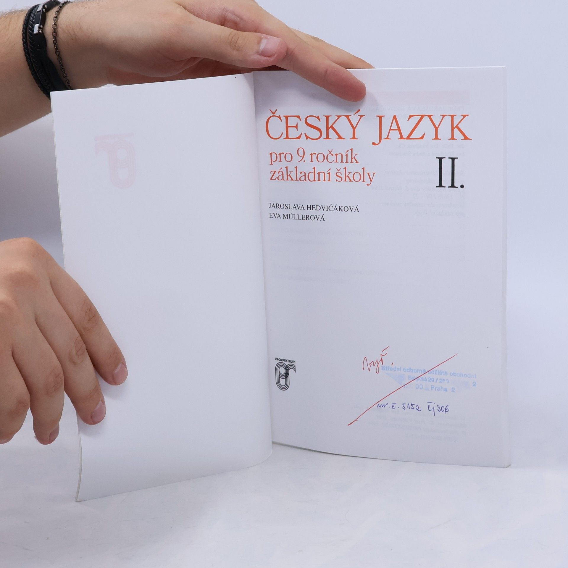 Jaroslava Hedvičáková Český jazyk pro 9. ročník základní školy II.