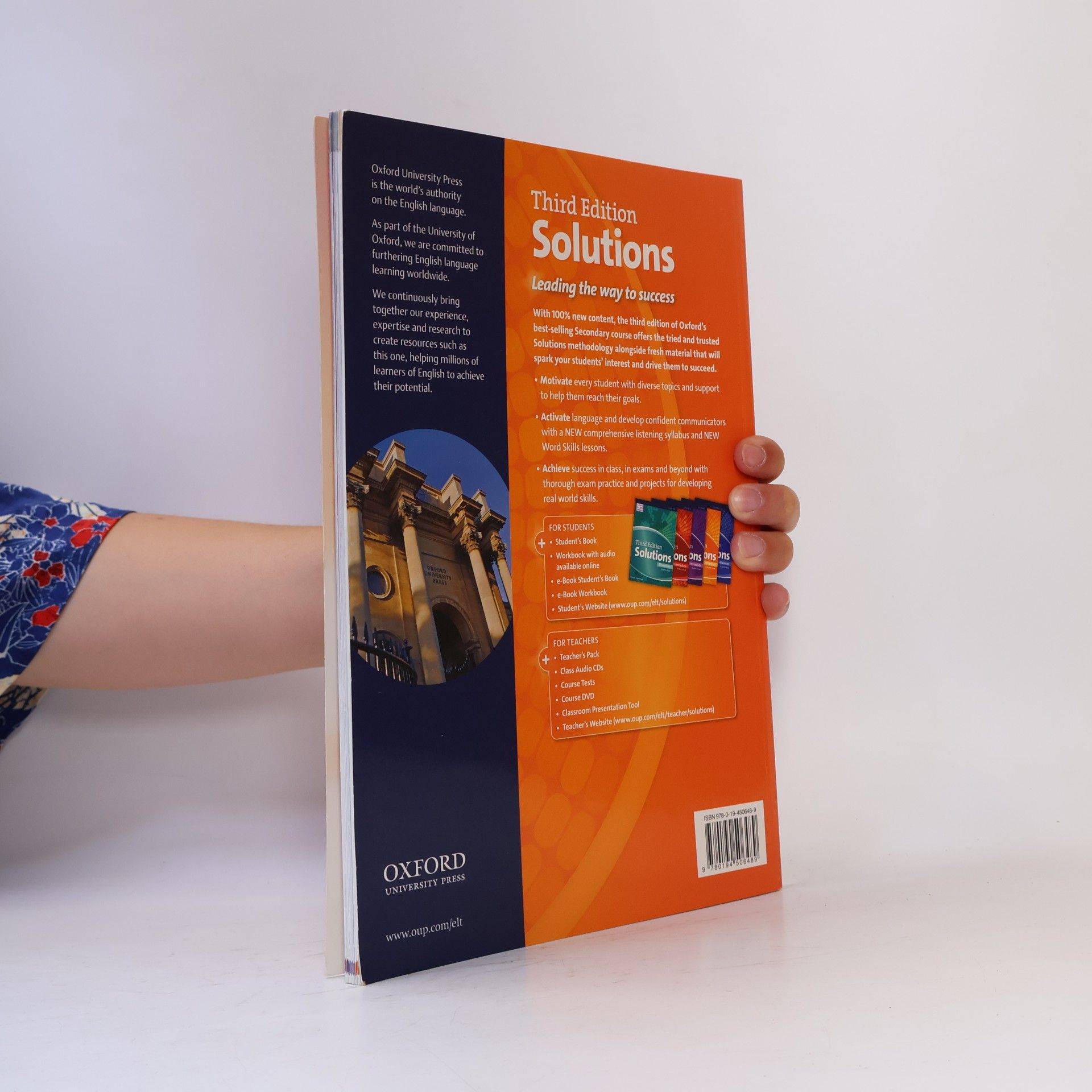 Kolektiv autorů Third Edition - Solutions; Upper-intermediate Student's book