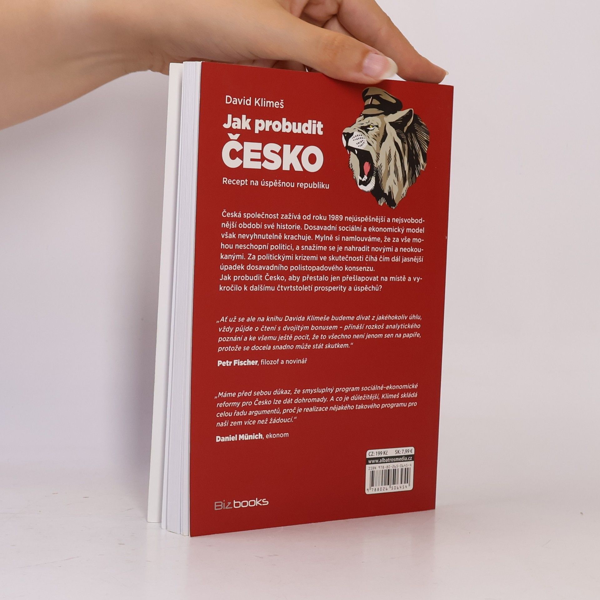 David Klimeš Jak probudit Česko. Recept na úspěšnou republiku