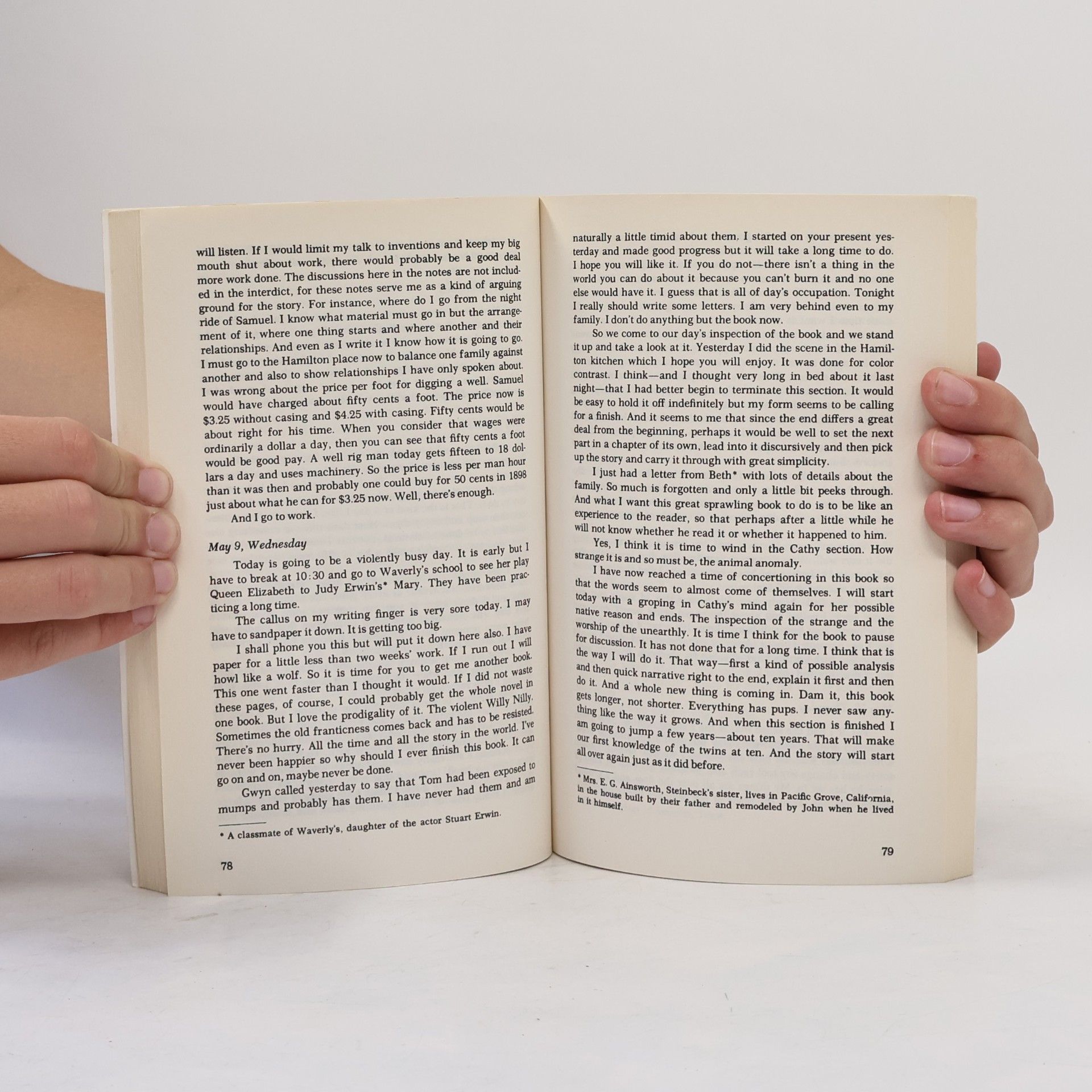 John Steinbeck Journal of a Novel