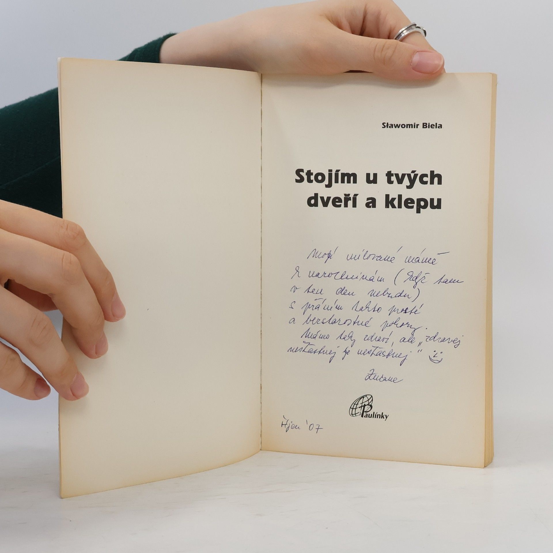 Slawomir Biela Stojím u tvých dveří a klepu