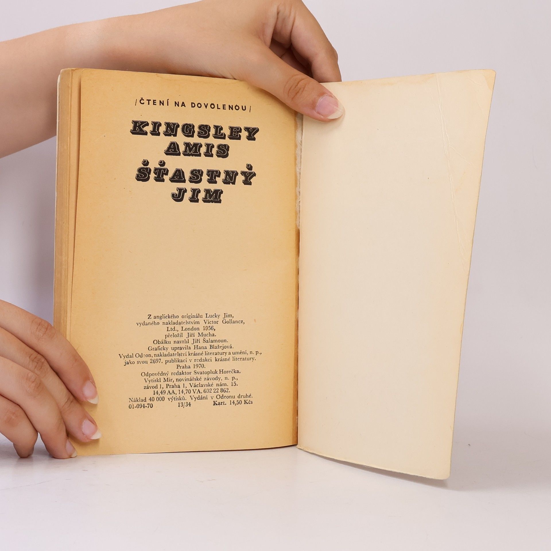 Kingsley Amis Šťastný Jim