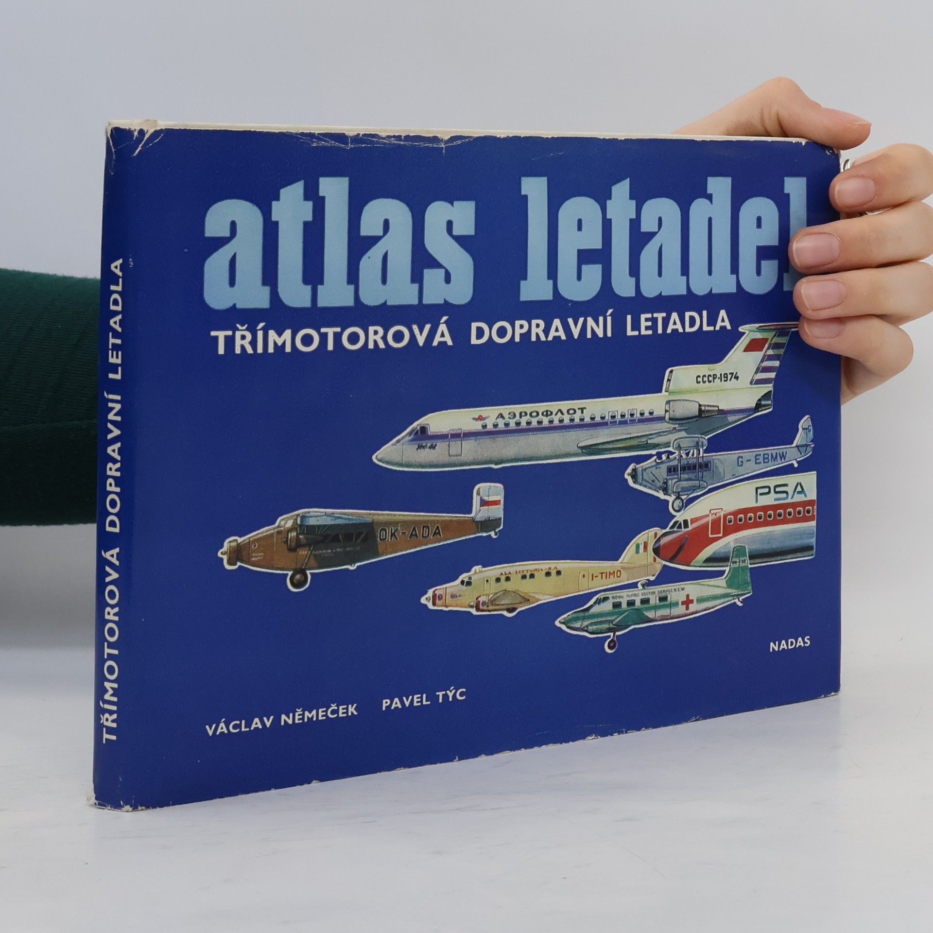 Václav Němeček Atlas letadel. Třímotorová dopravní letadla