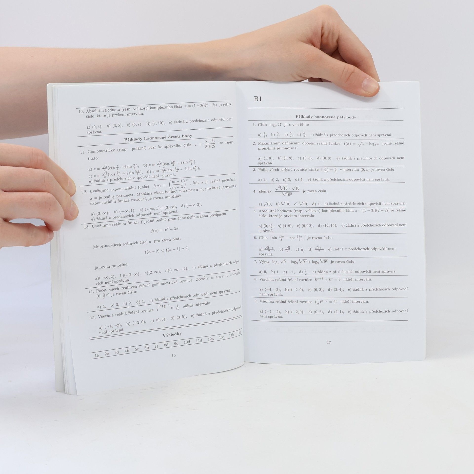 Miloš Kaňka Přijímací zkoušky z matematiky na vysoké školy