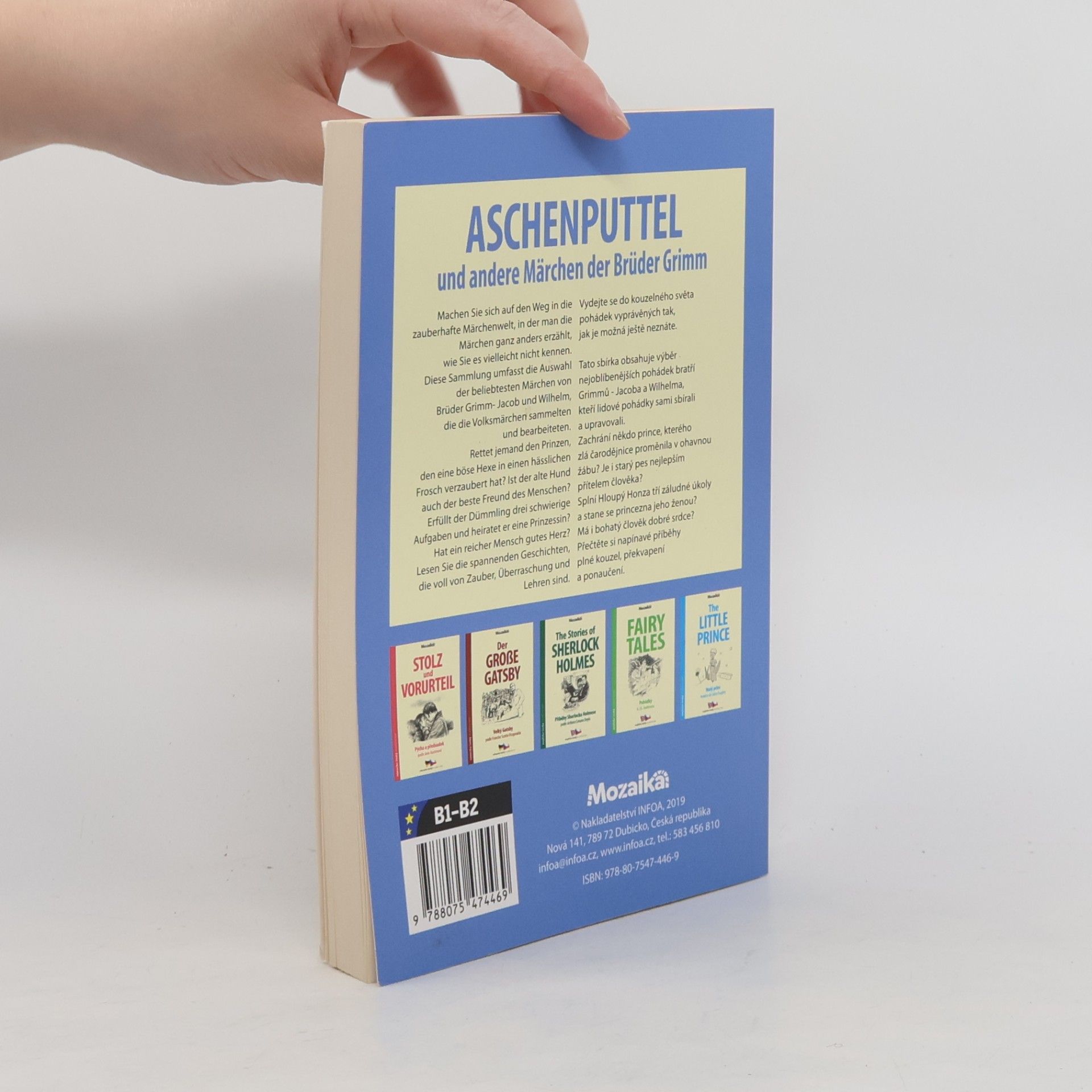 Jacob Grimm Aschenputtel und andere Märchen, Popelka a jiné pohádky