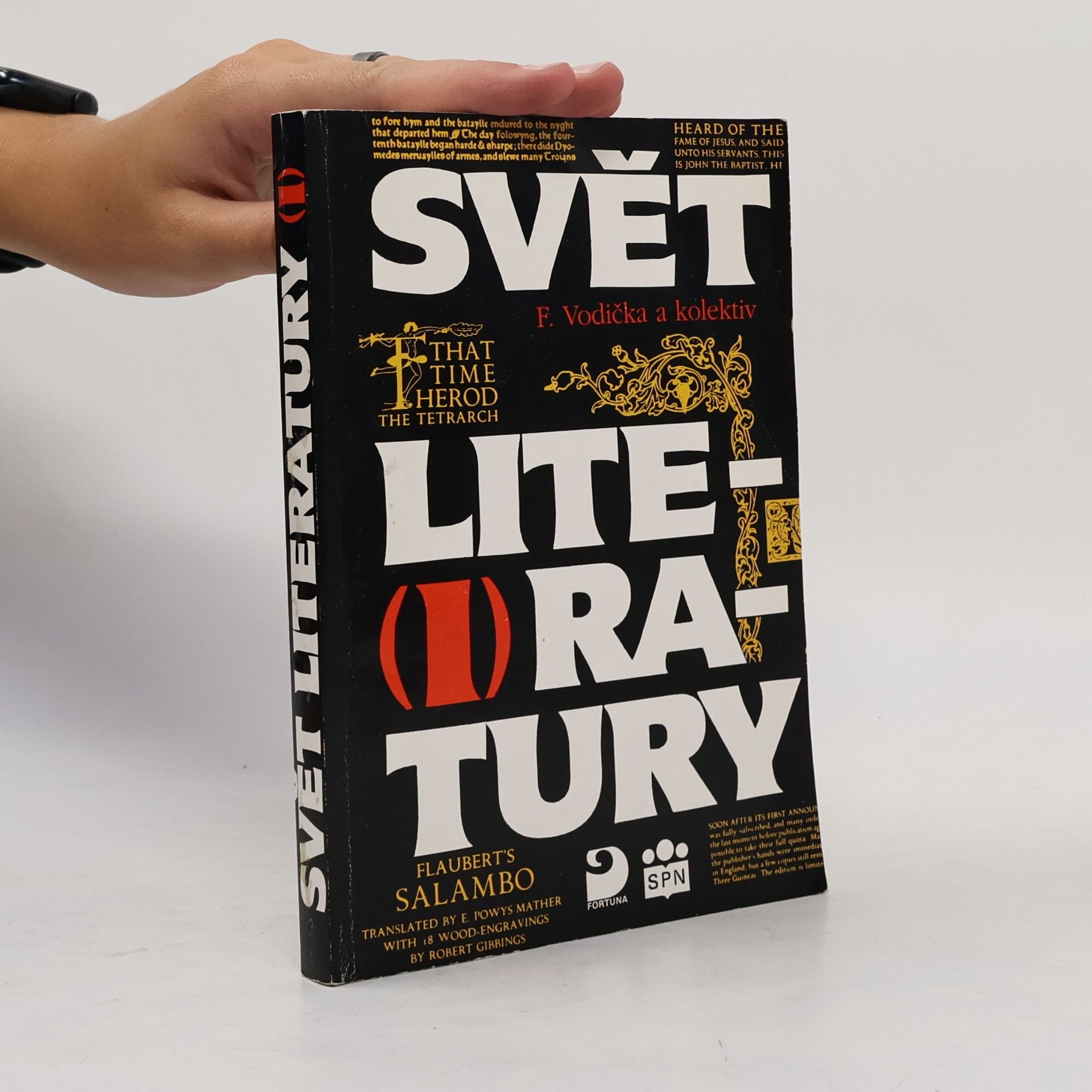 Felix Vodička Svět literatury. [Díl] 1