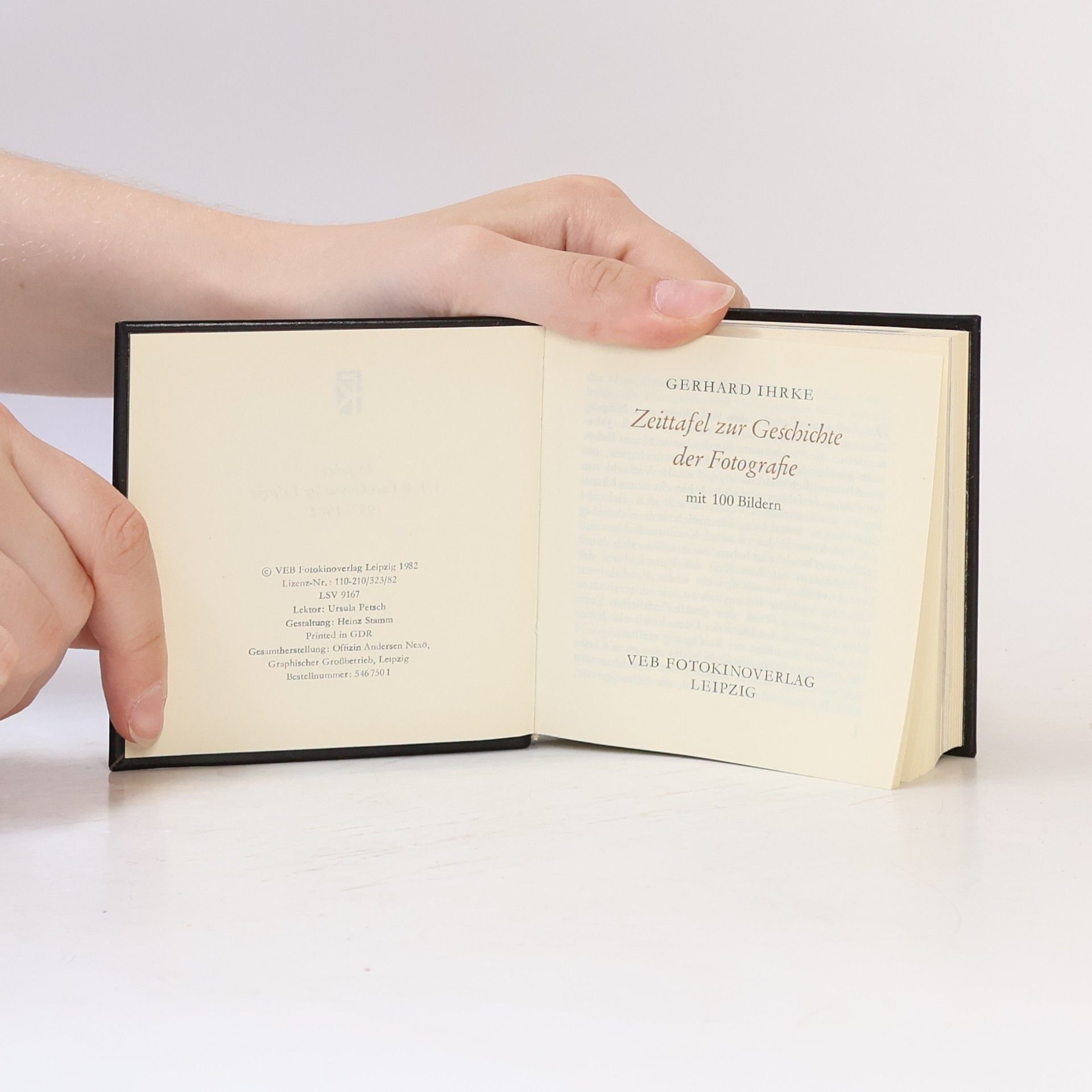 Gerhard Ihrke Zeittafel zur Geschichte der Fotografie