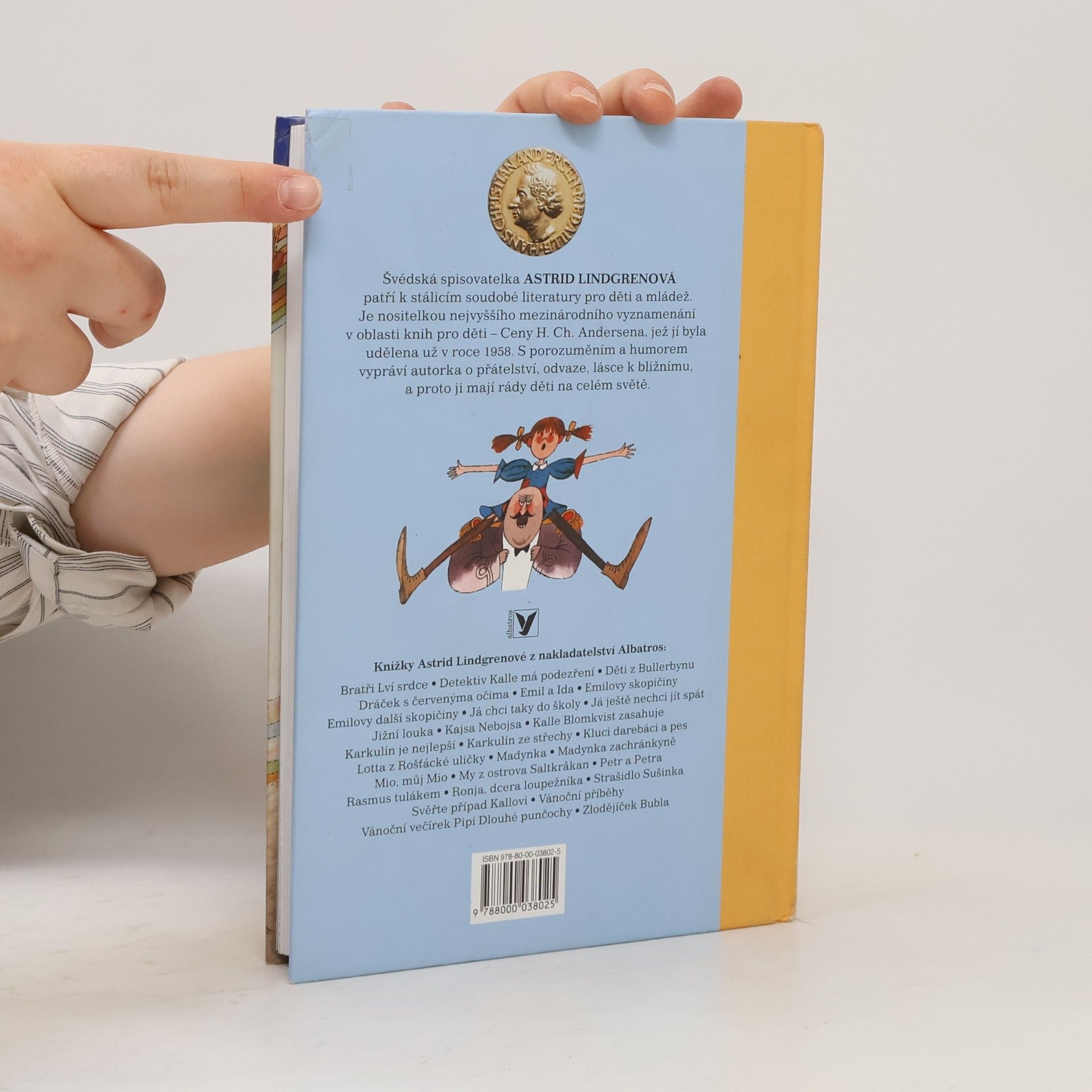 Astrid Lindgren Pipi Dlouhá punčocha