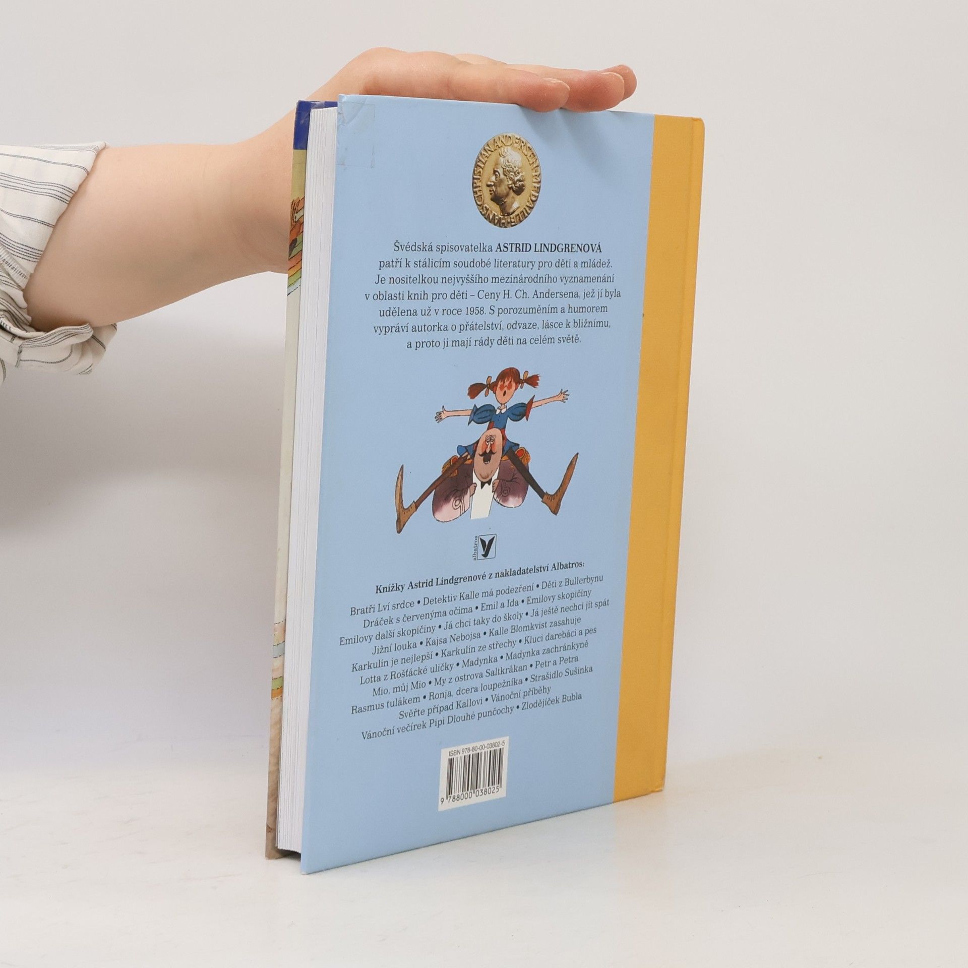 Astrid Lindgren Pipi Dlouhá punčocha
