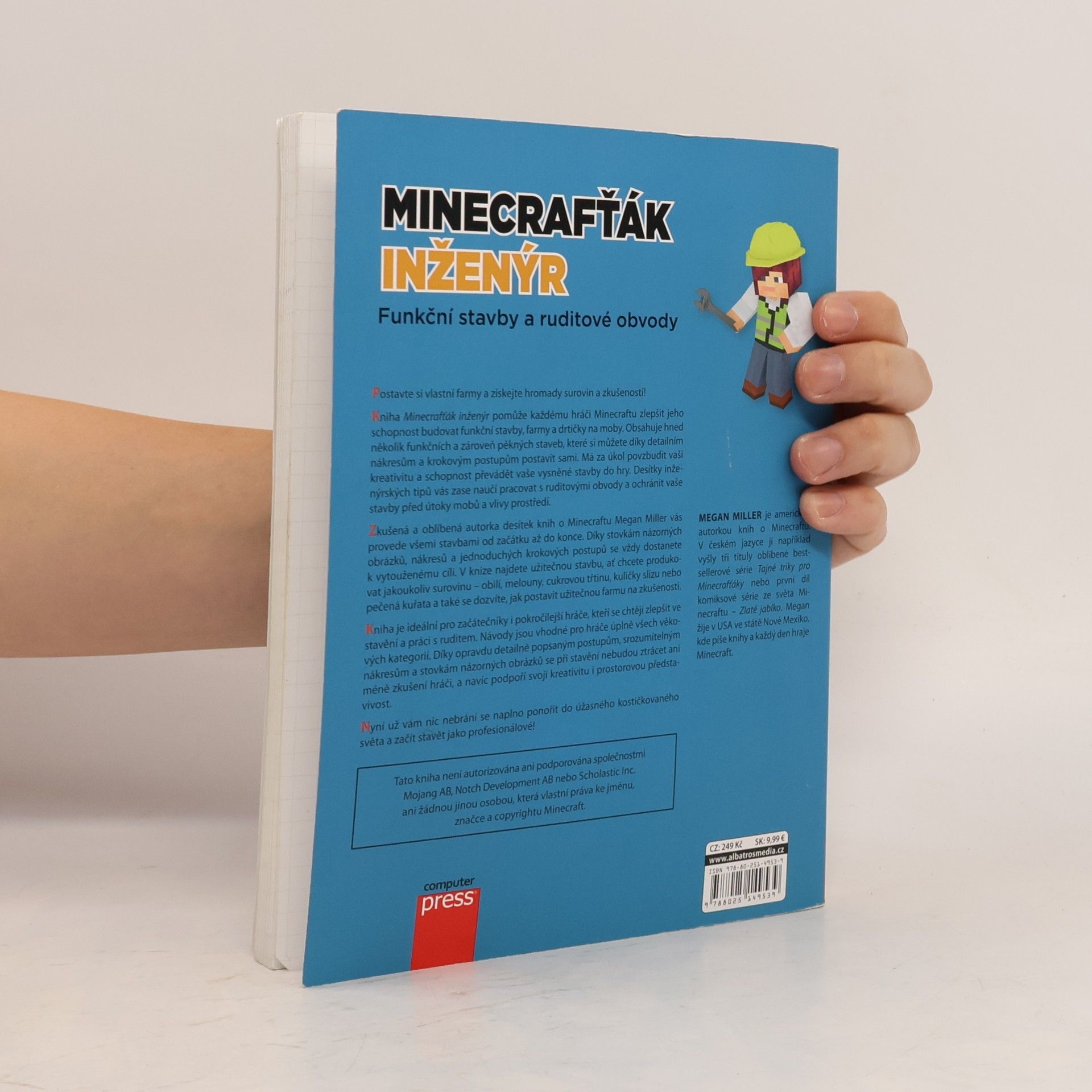 Megan Miller Minecrafťák inženýr - Funkční stavby a ruditové obvody