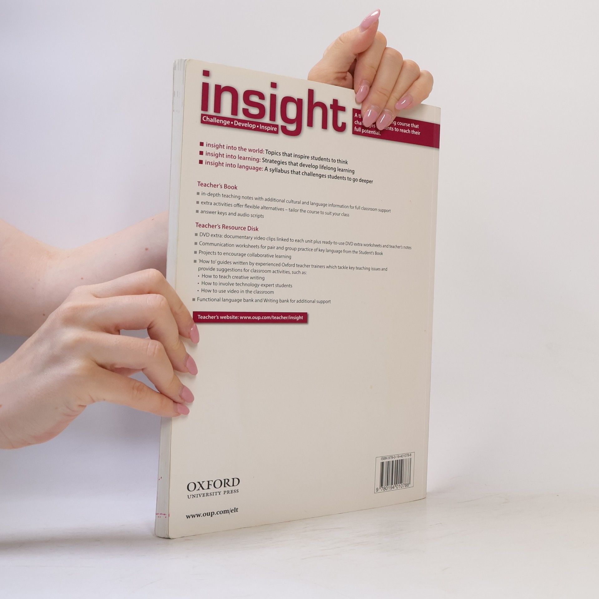Christina De la Mare Insight Intermediate Teacher´s Book with Teacher´s Resource Disc