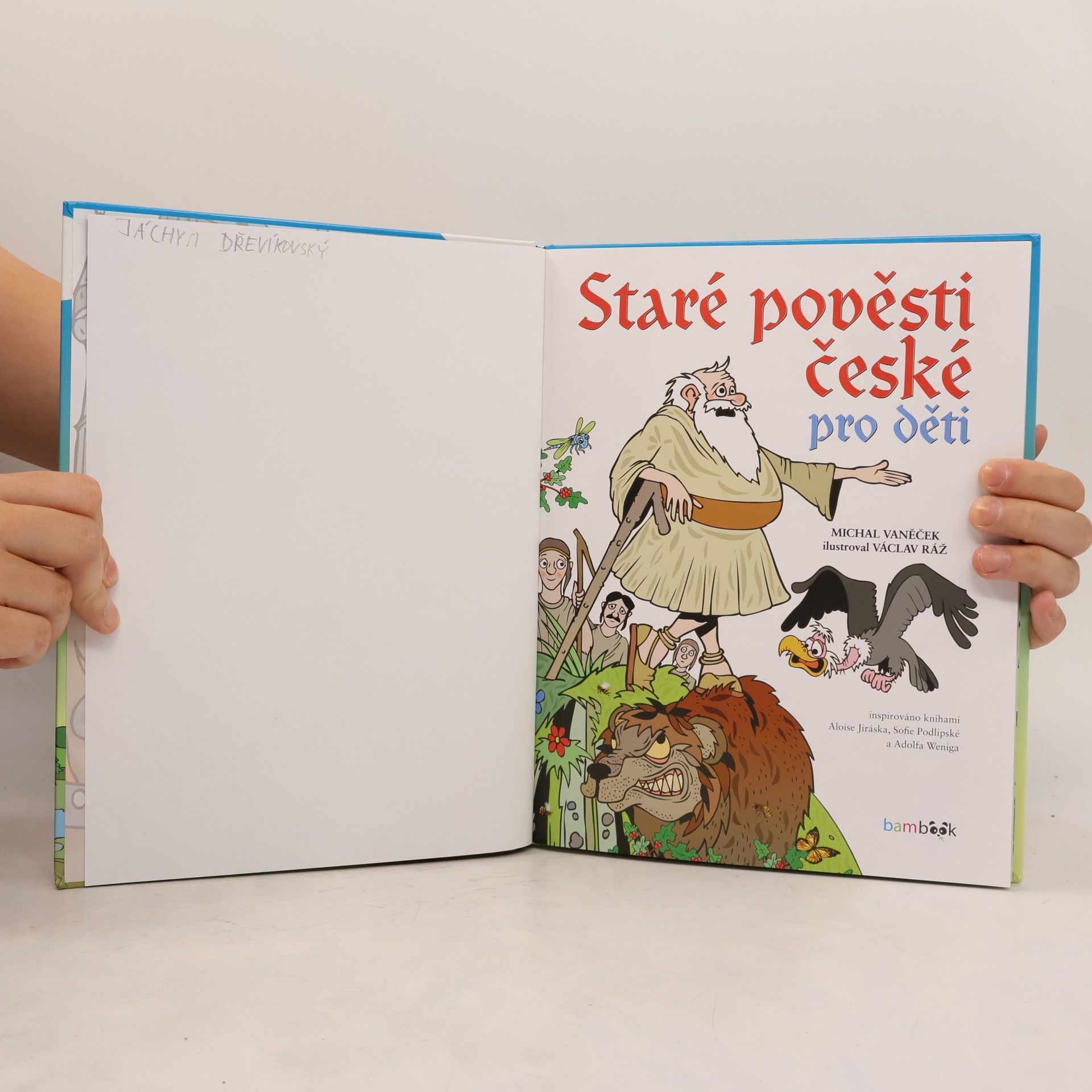 Michal Vaněček Staré pověsti české pro děti