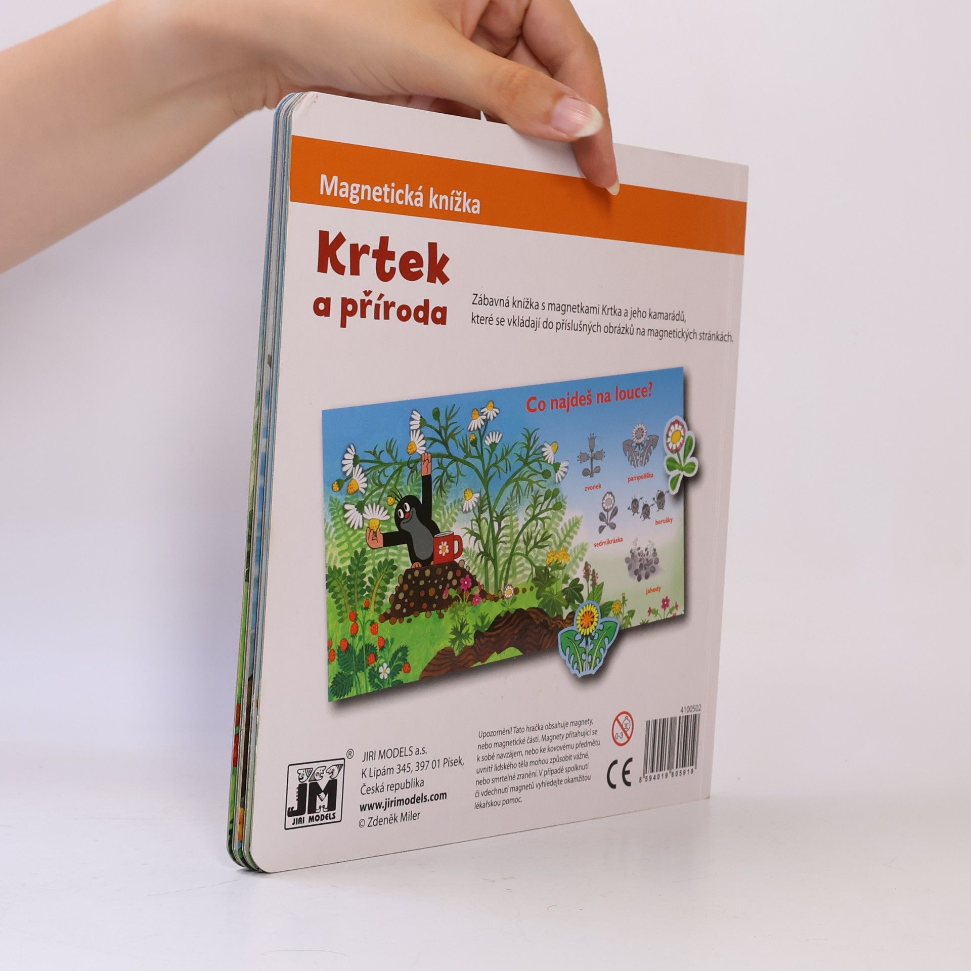 Zdeněk Miler Krtek a příroda. Magnetická knížka