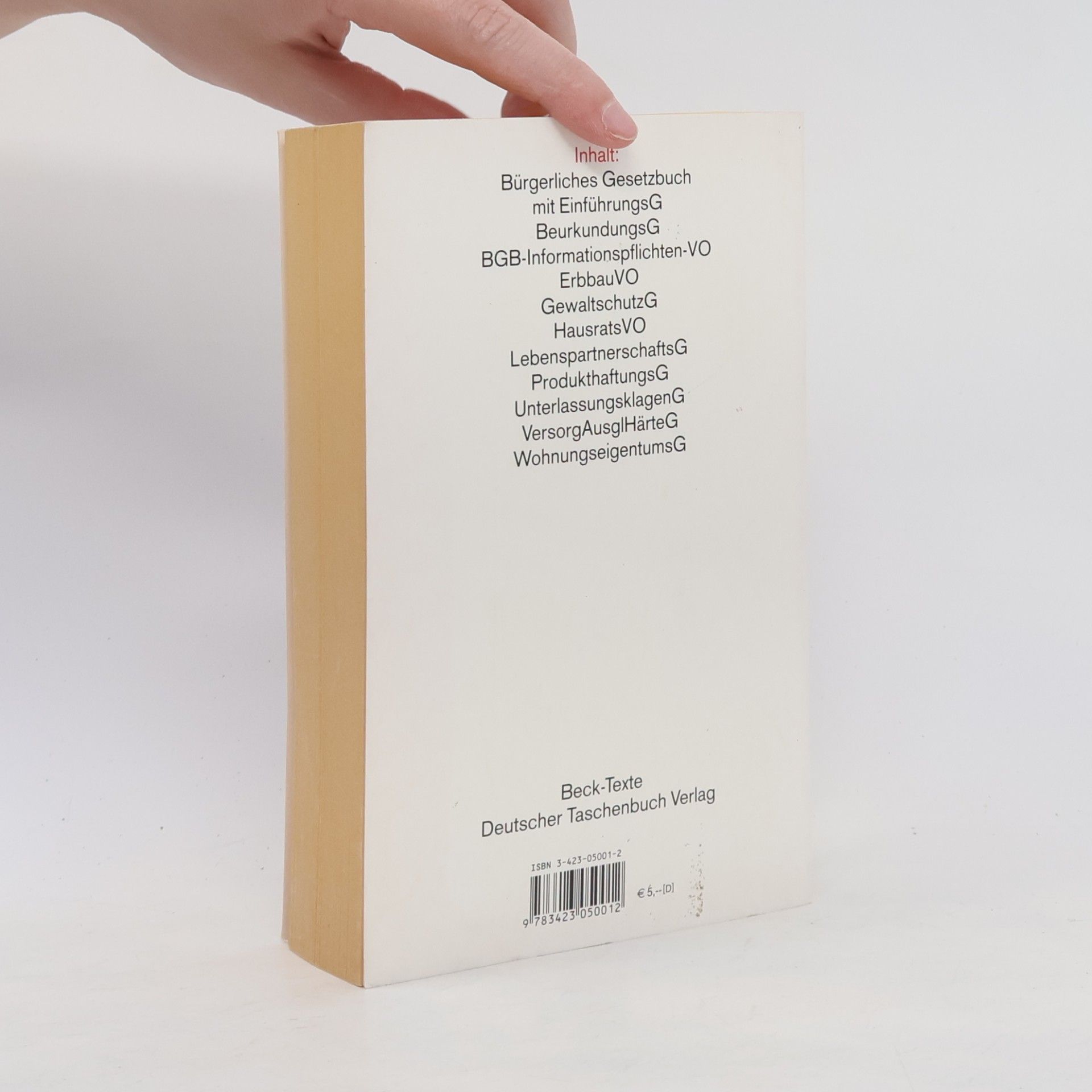 Collectif d'auteurs Bürgerliches Gesetzbuch
