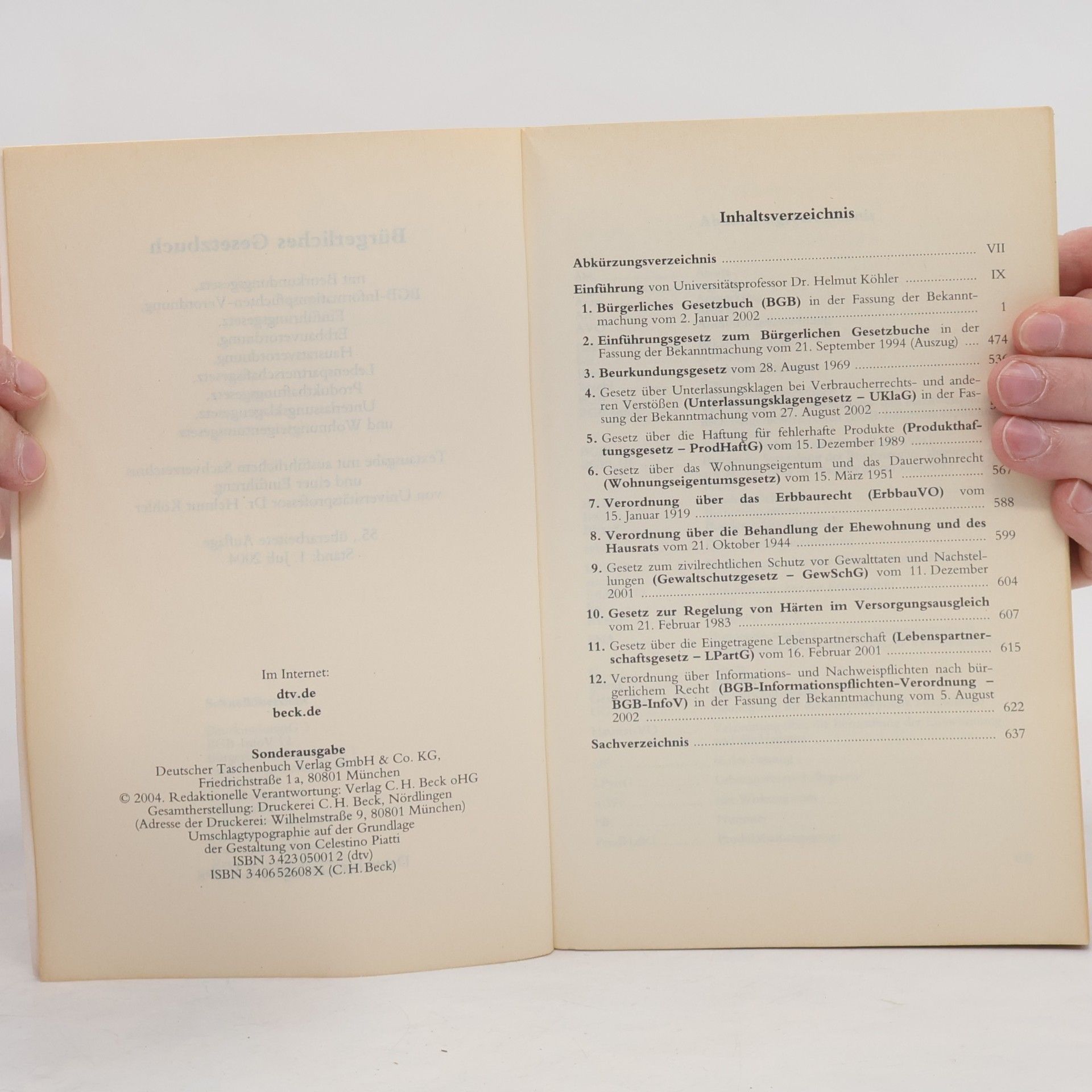 Collectif d'auteurs Bürgerliches Gesetzbuch