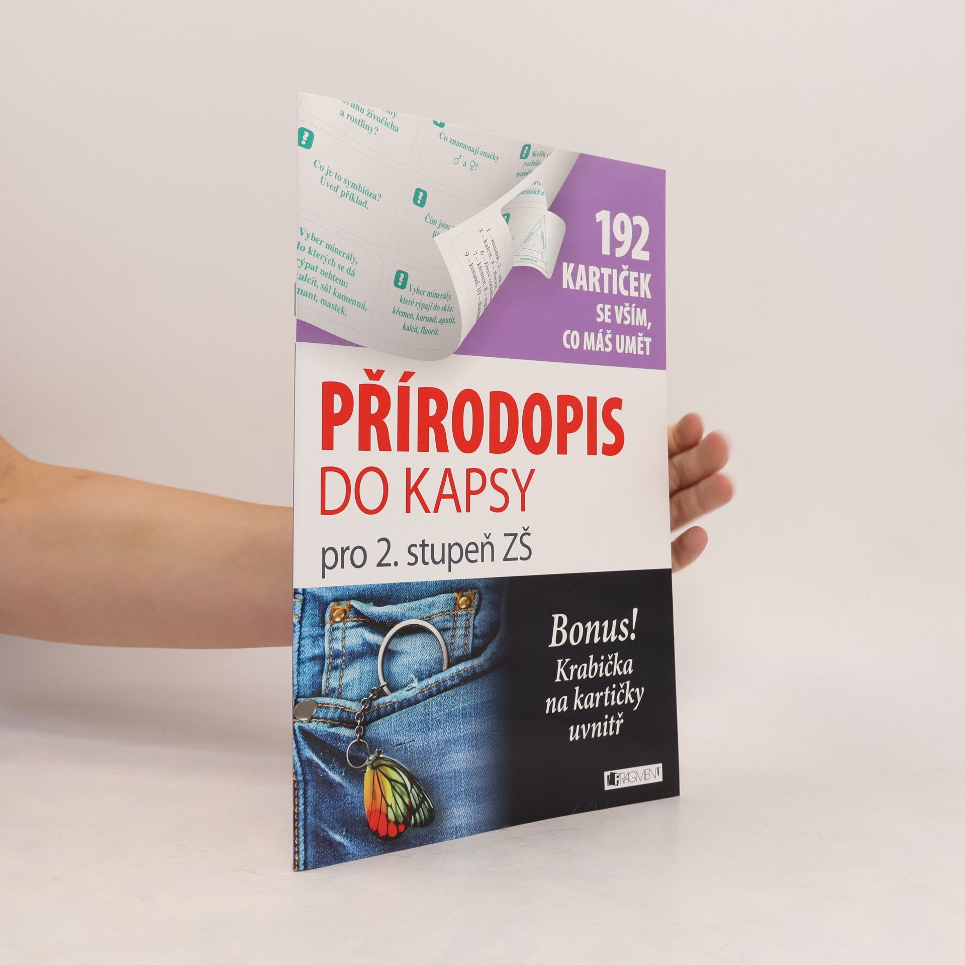 Anna Kousalová Přírodopis do kapsy pro 2. stupeň ZŠ : 192 kartiček se vším, co máš umět