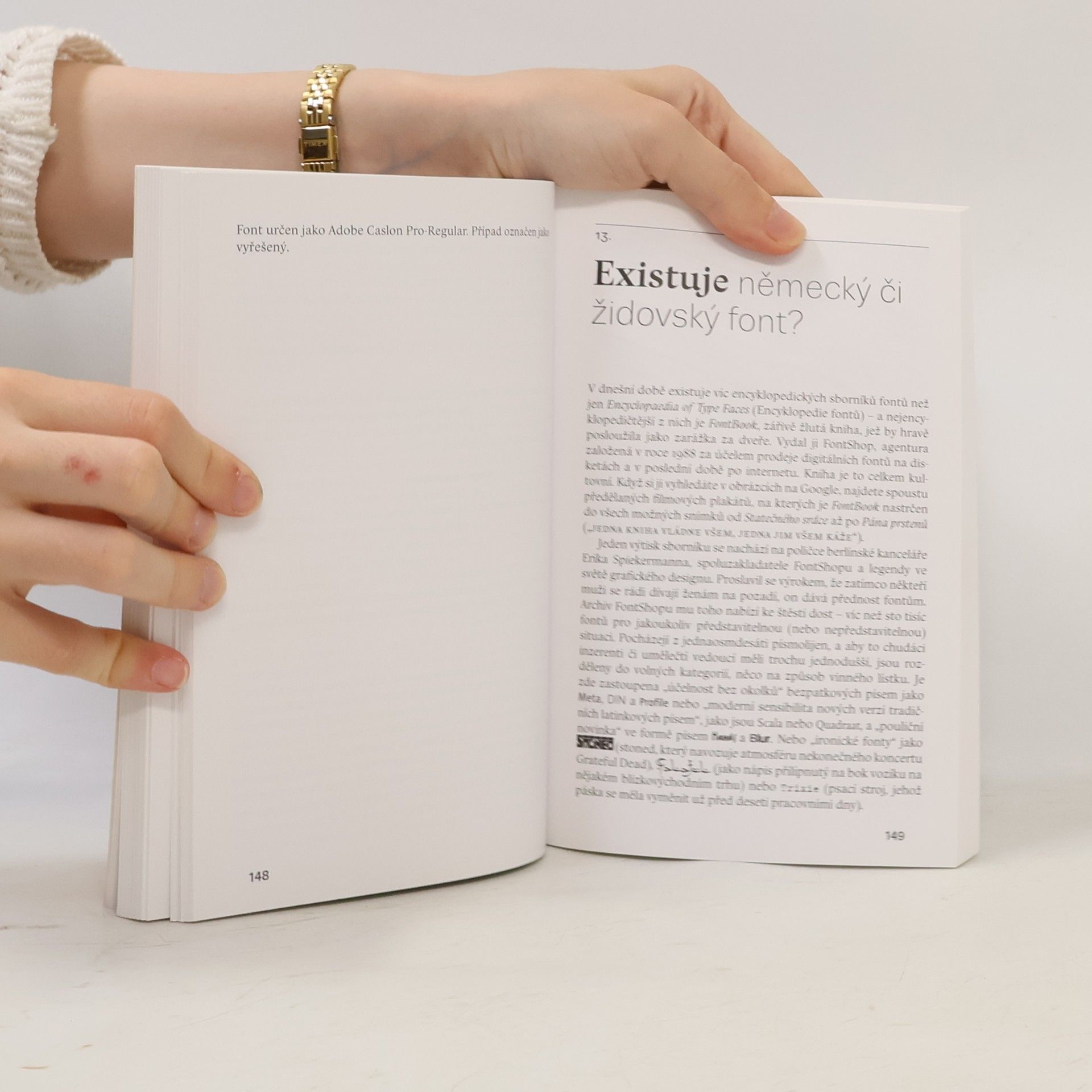 Simon Garfield Ten můj font. Stručné dějiny typografie v esejích