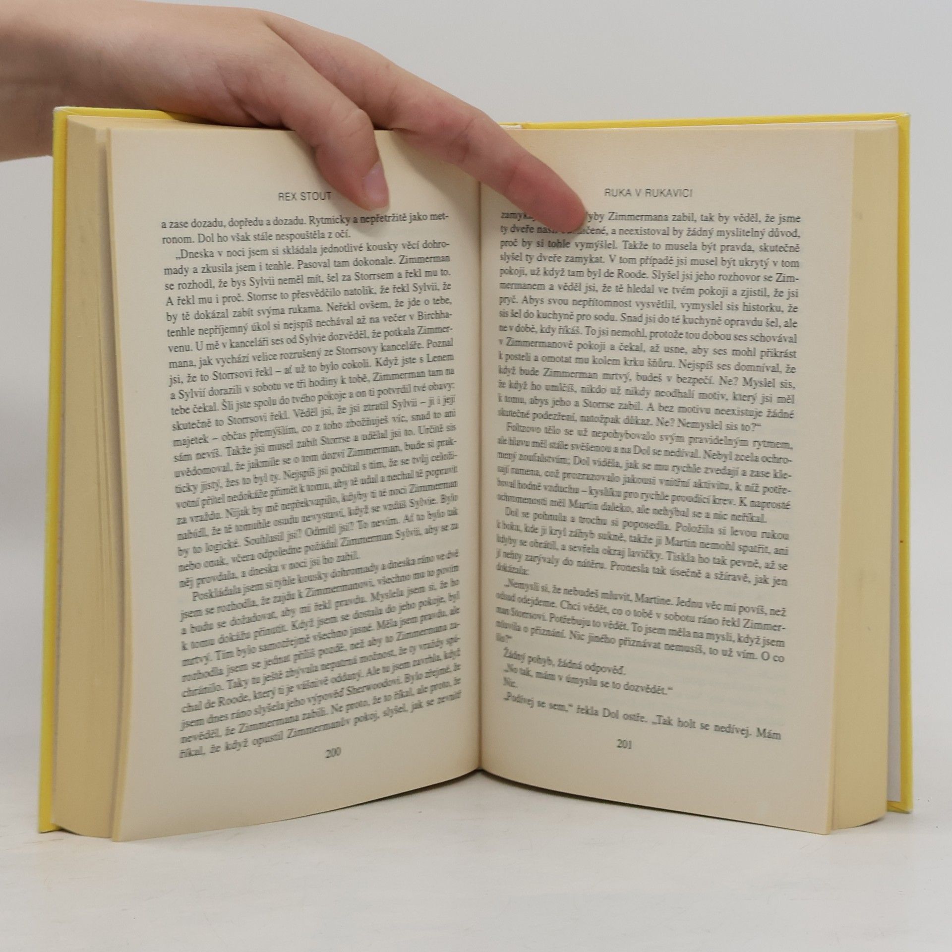Rex Stout Ruka v rukavici. Vražda nadvakrát