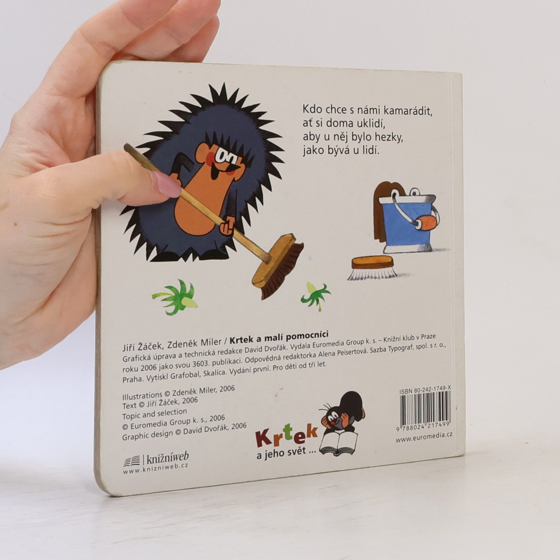 Jiří Žáček Krtek a malí pomocníci