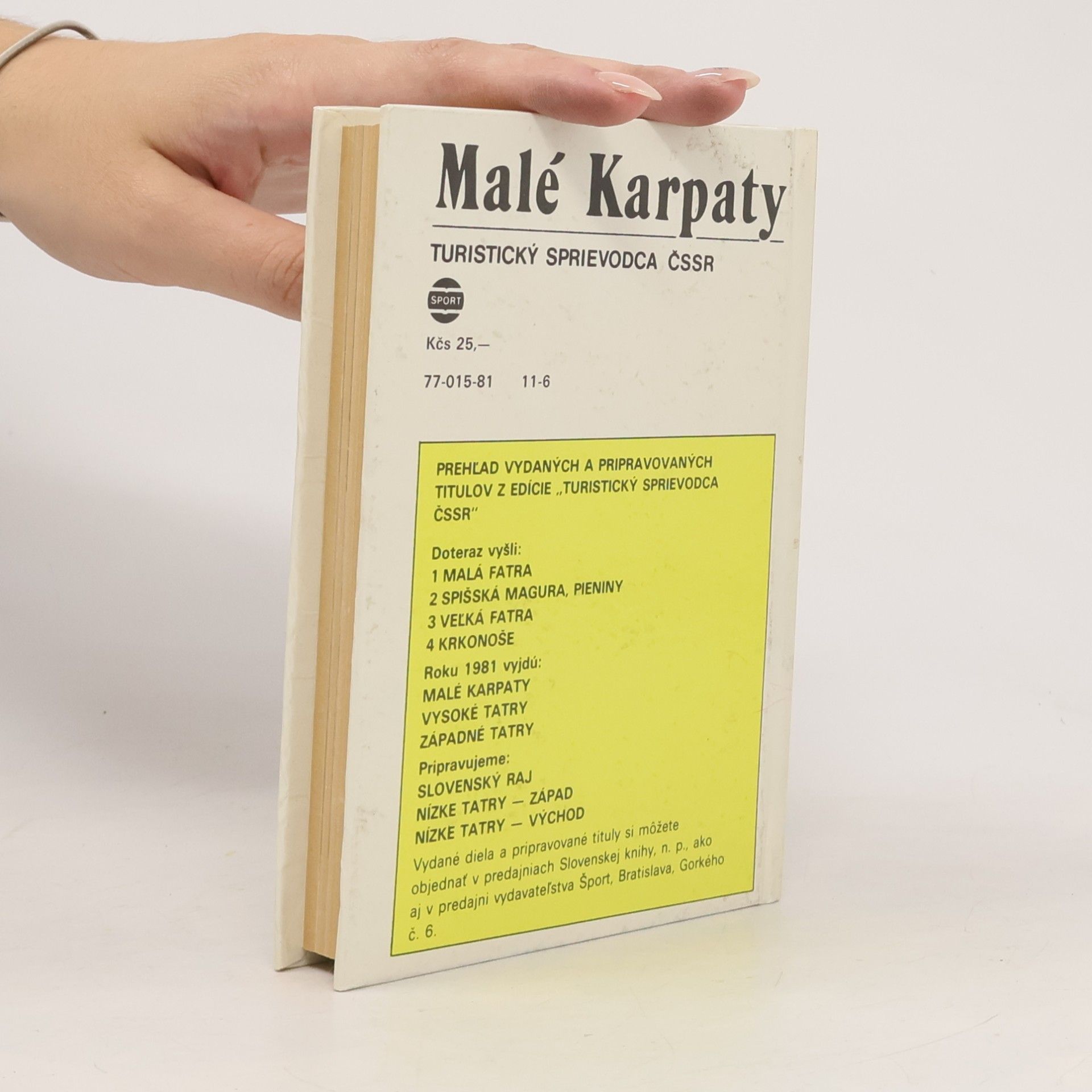 Kolektiv autorů Malé Karpaty