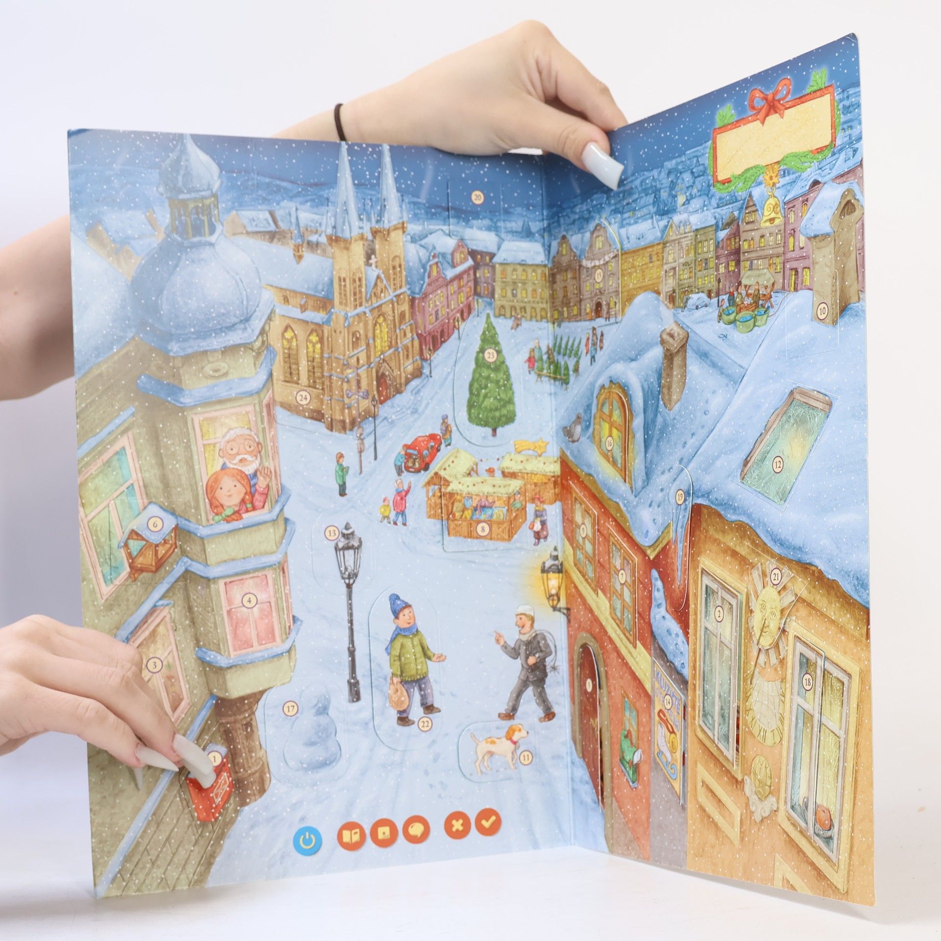 Various authors Adventní kalendář. Interaktivní mluvící kalendář