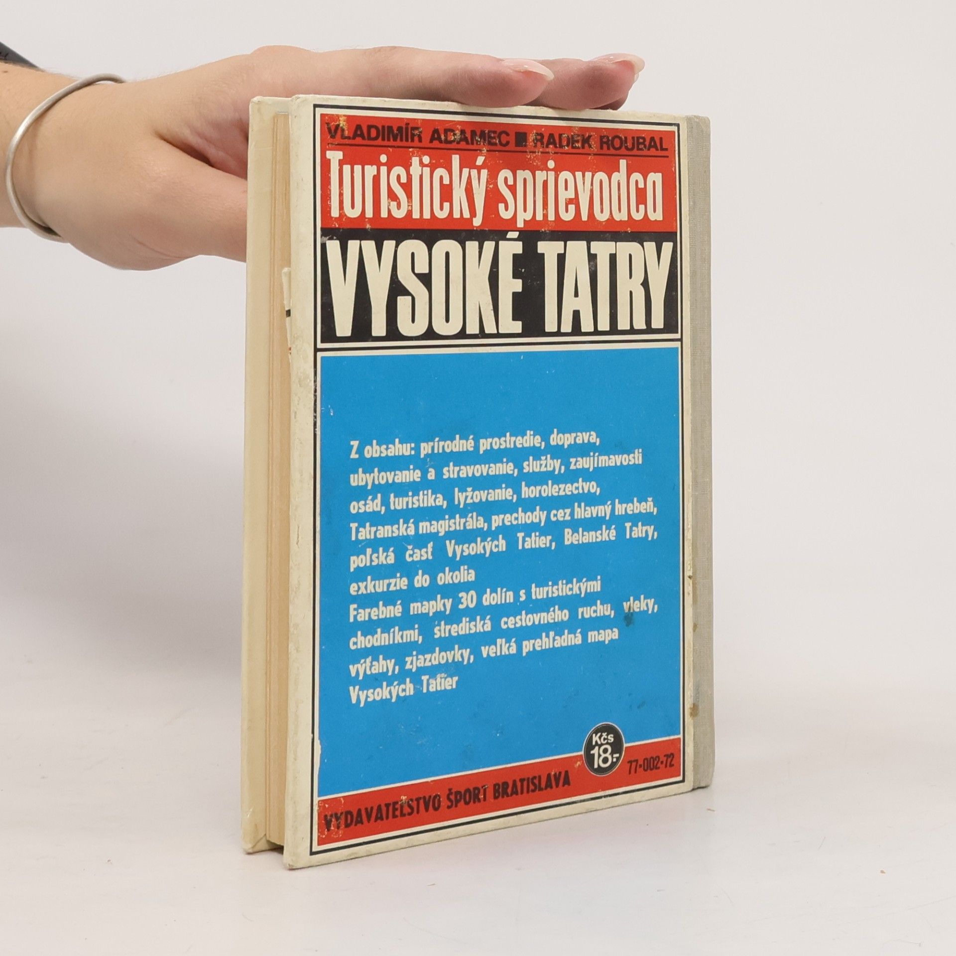 Vladimír Adamec Vysoké Tatry. Turistický sprievodca
