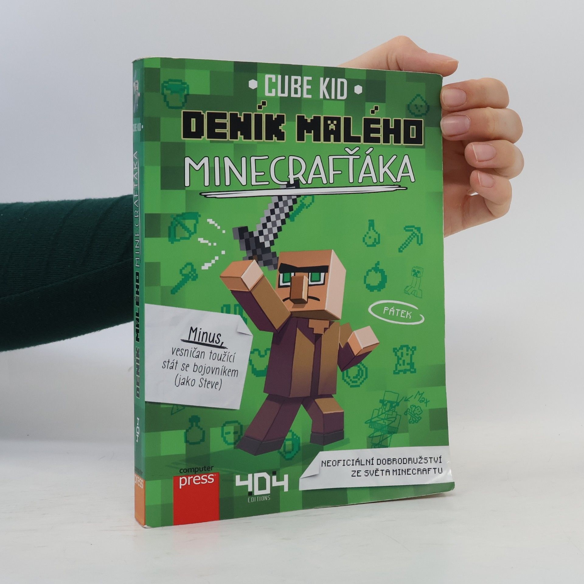 Cube Kid Deník malého Minecrafťáka