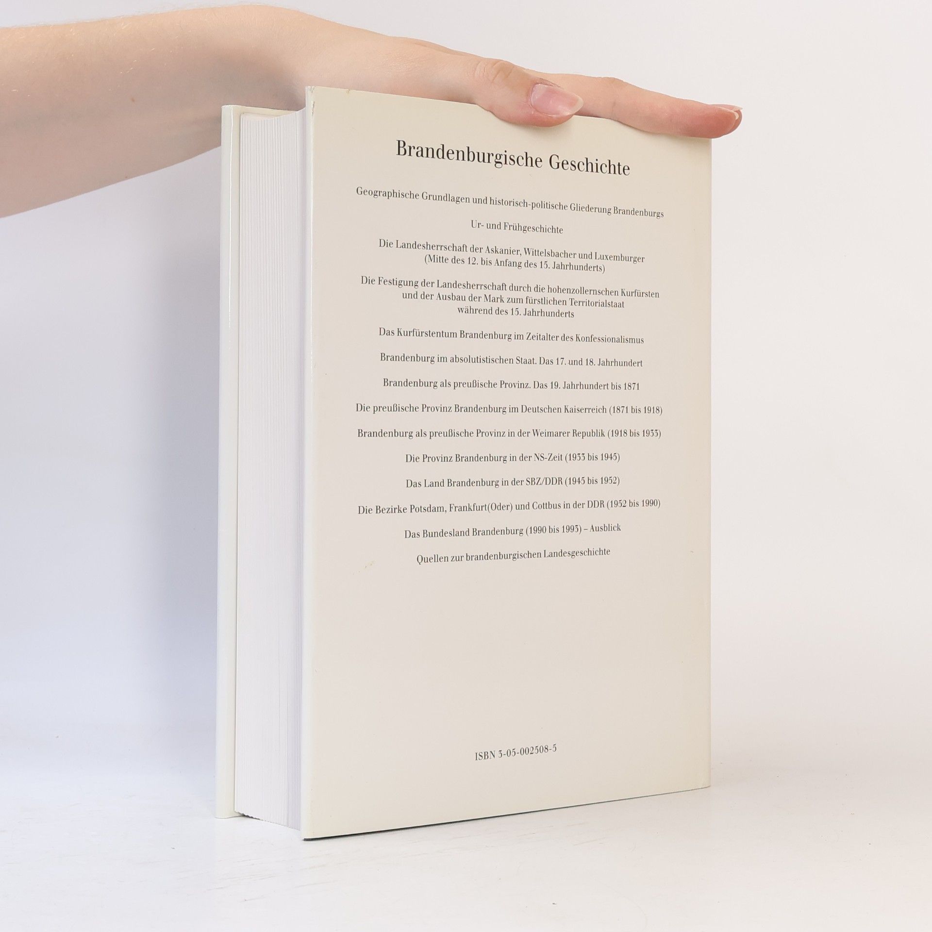 Ingo Materna Brandenburgische Geschichte