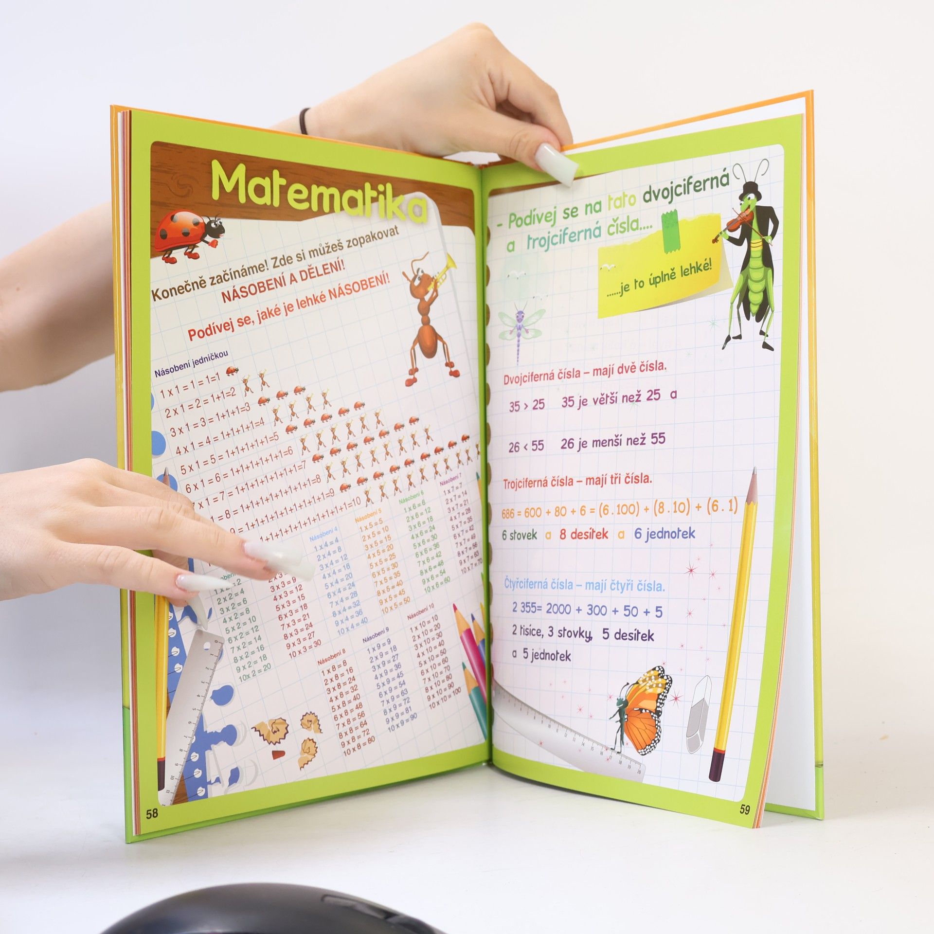 M. N. S. Škola zábavného učení Český jazyk, Přírodověda, Matematika