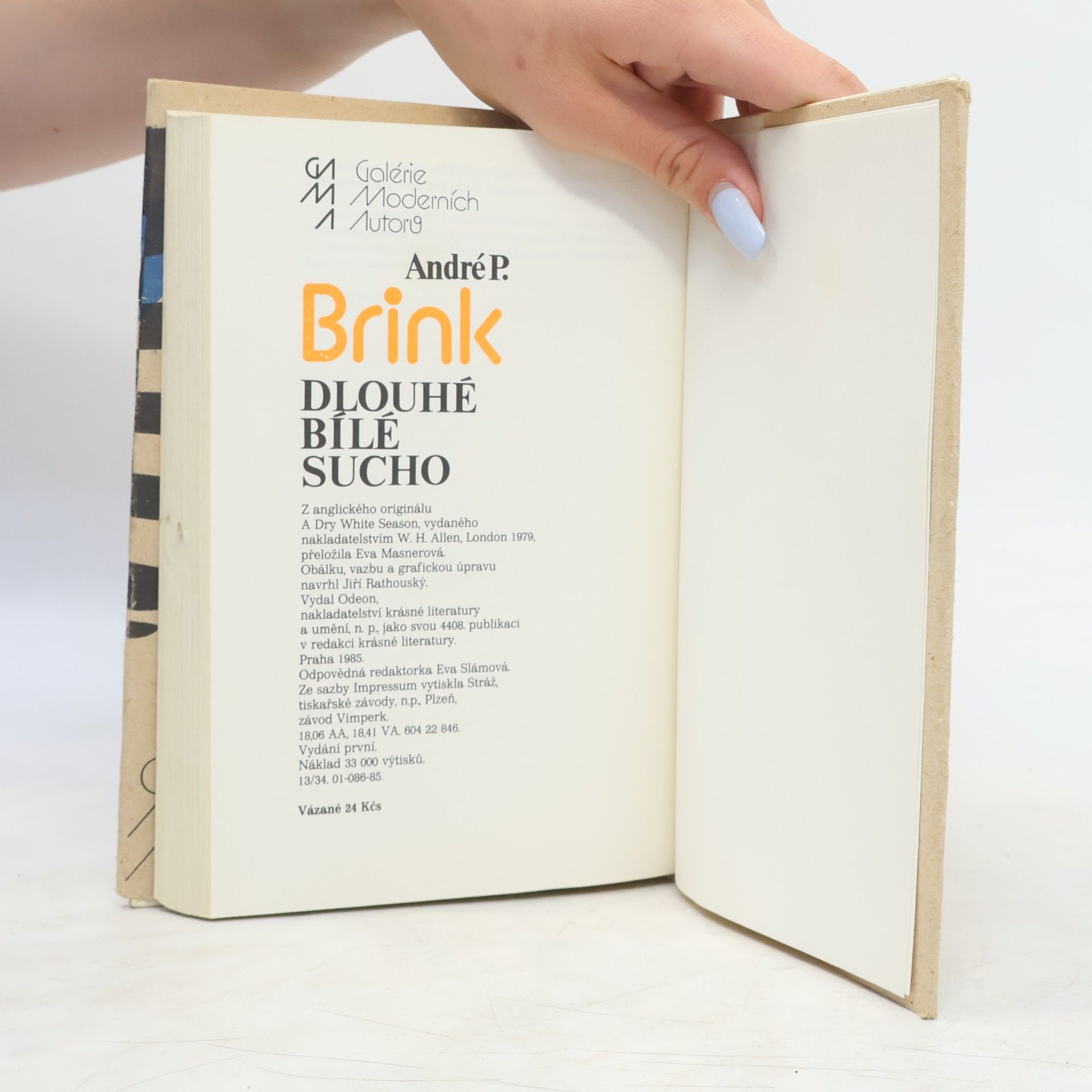 André Brink Dlouhé bílé sucho