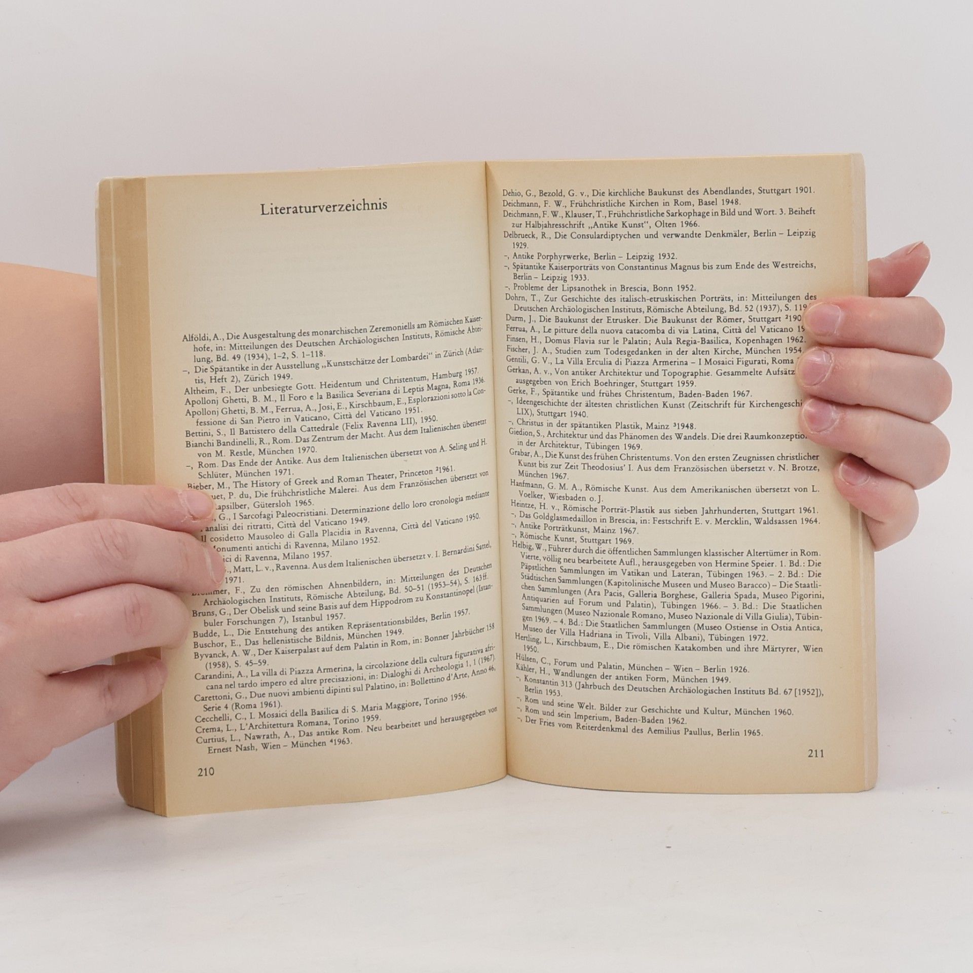 Herbert Alexander Stützer Römische Kunstgeschichte