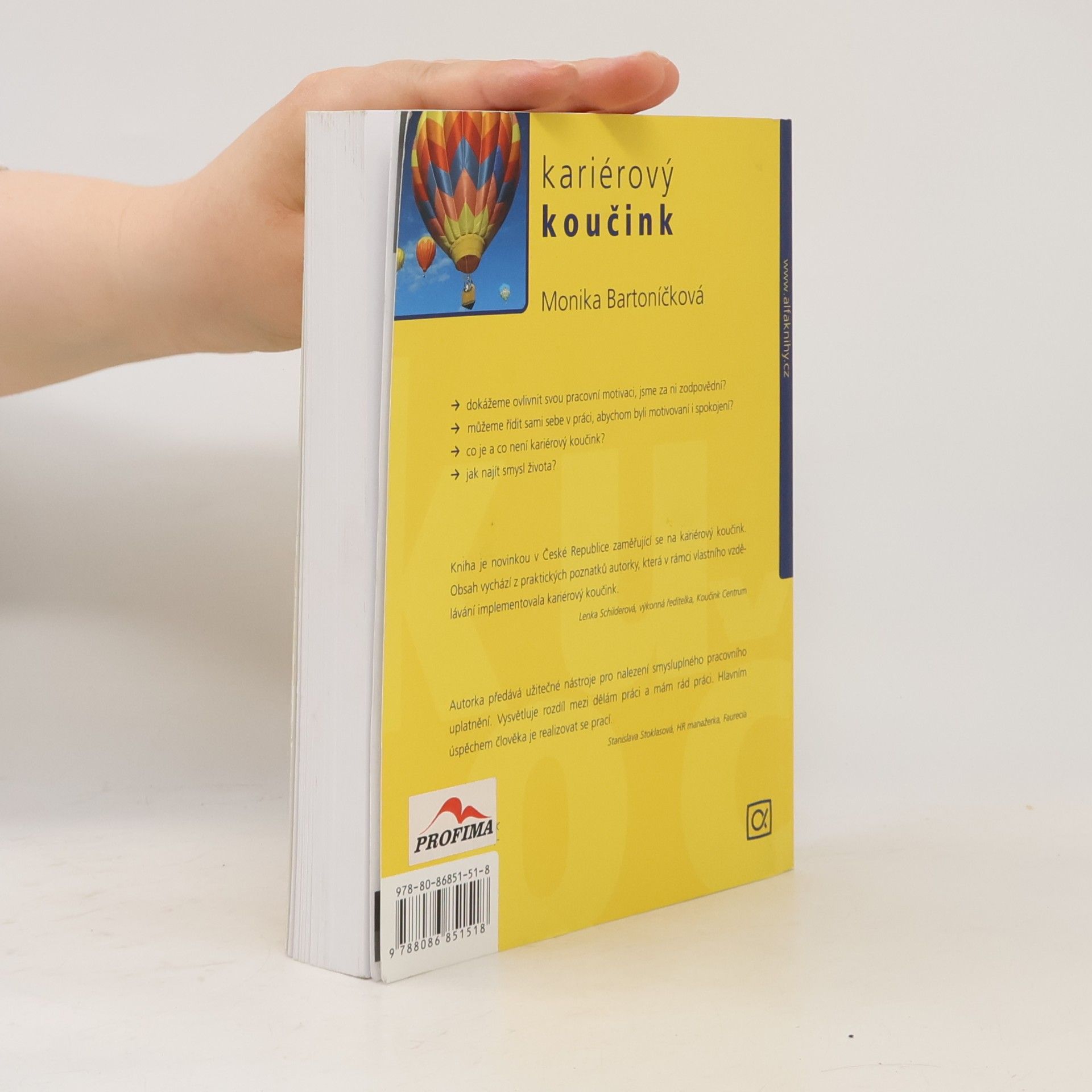 Monika Bartoníčková Kariérový koučink